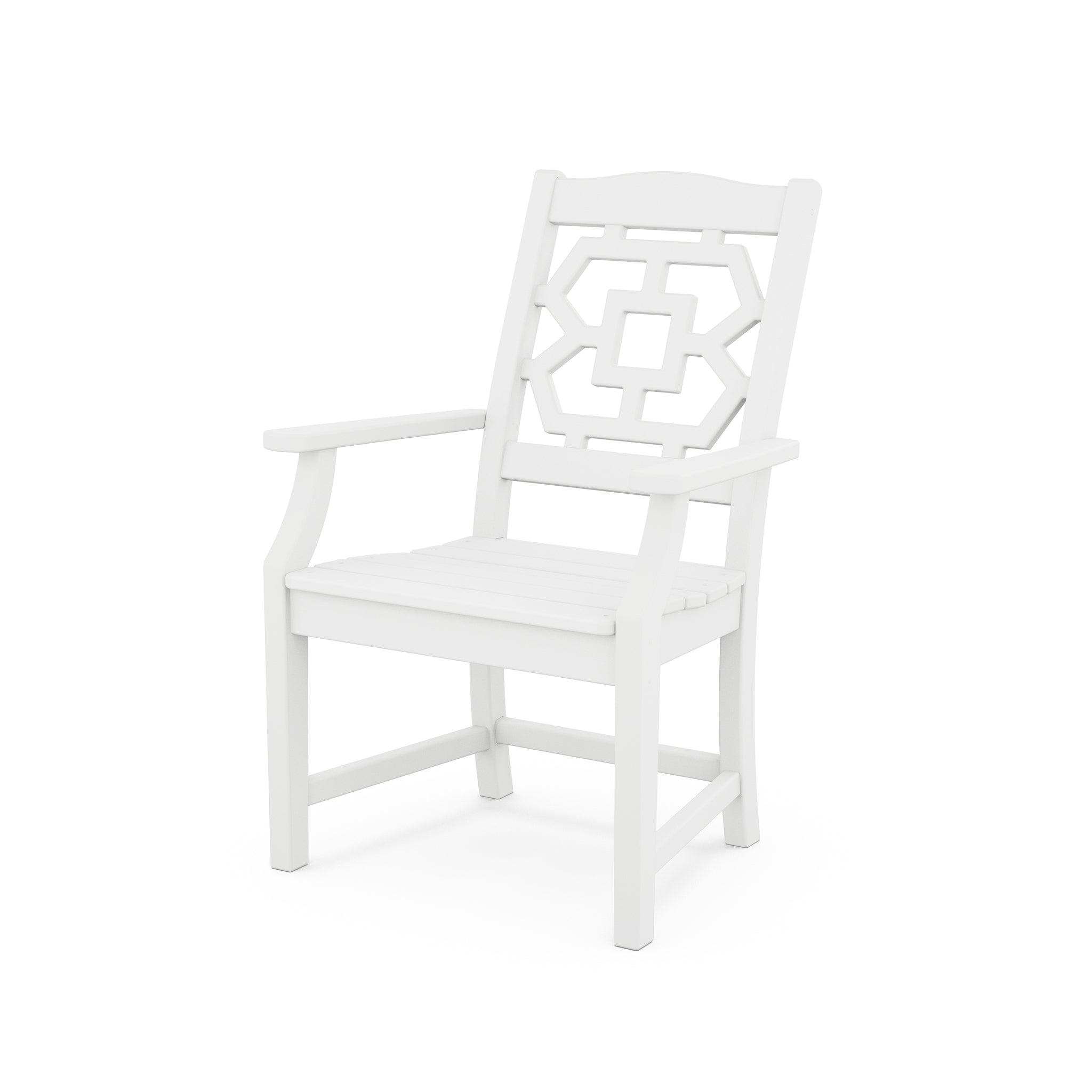 POLYWOOD Chinoiserie Dining Arm Chair 6
