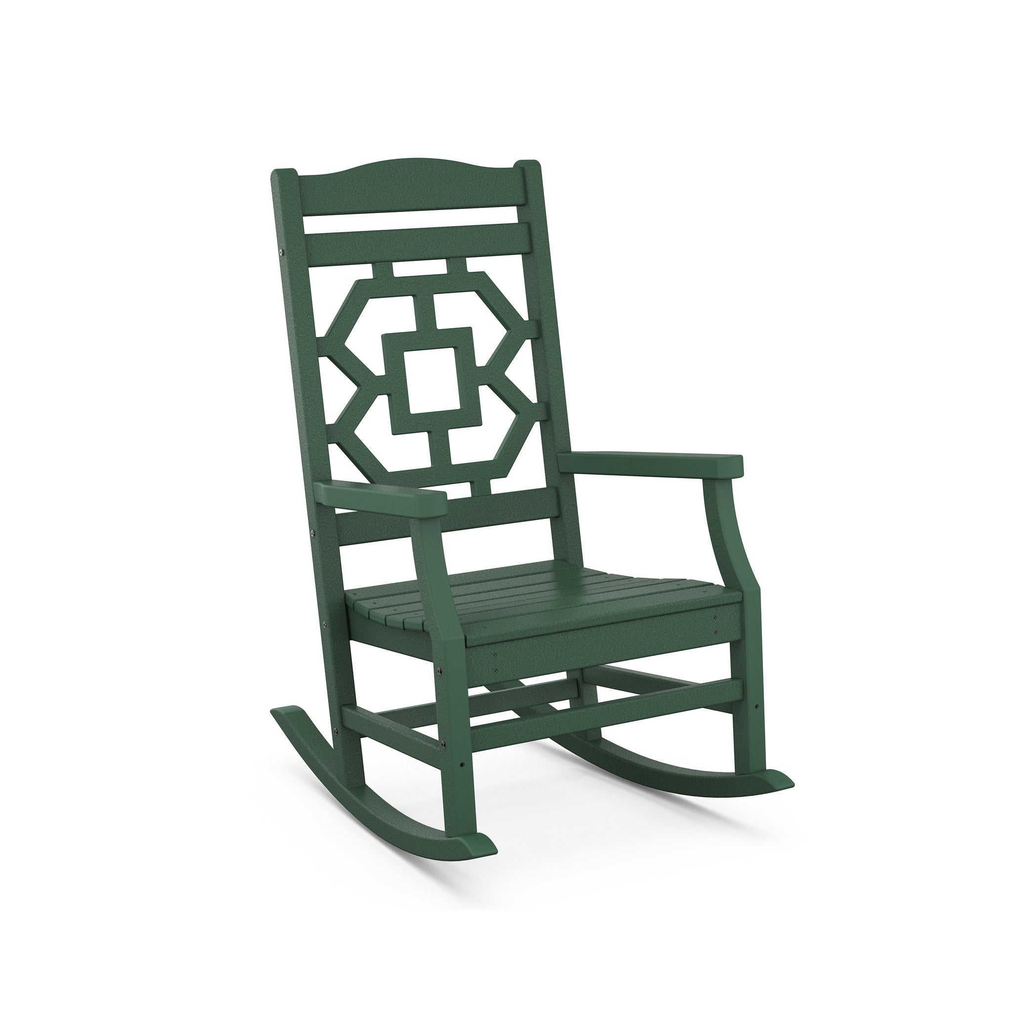 POLYWOOD Chinoiserie Rocking Chair 3