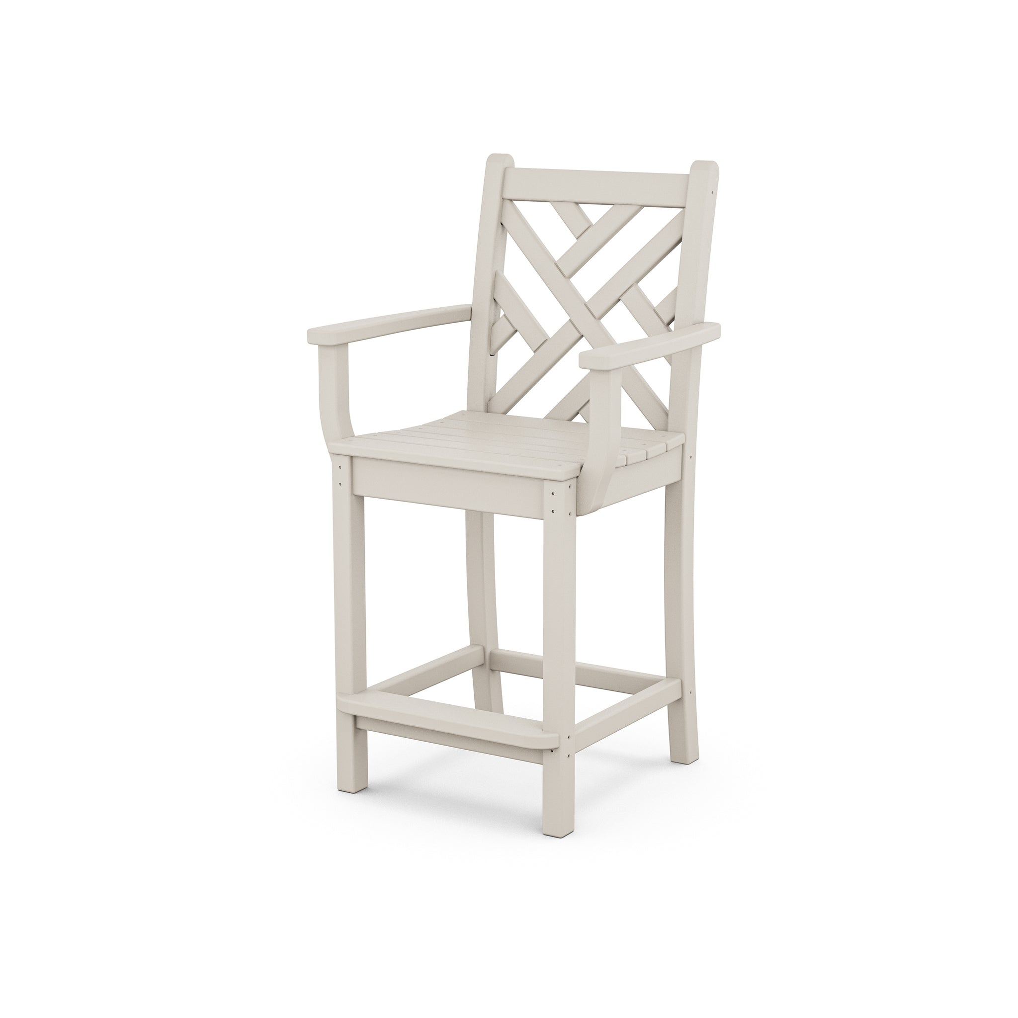 POLYWOOD Chippendale Counter Arm Chair 7