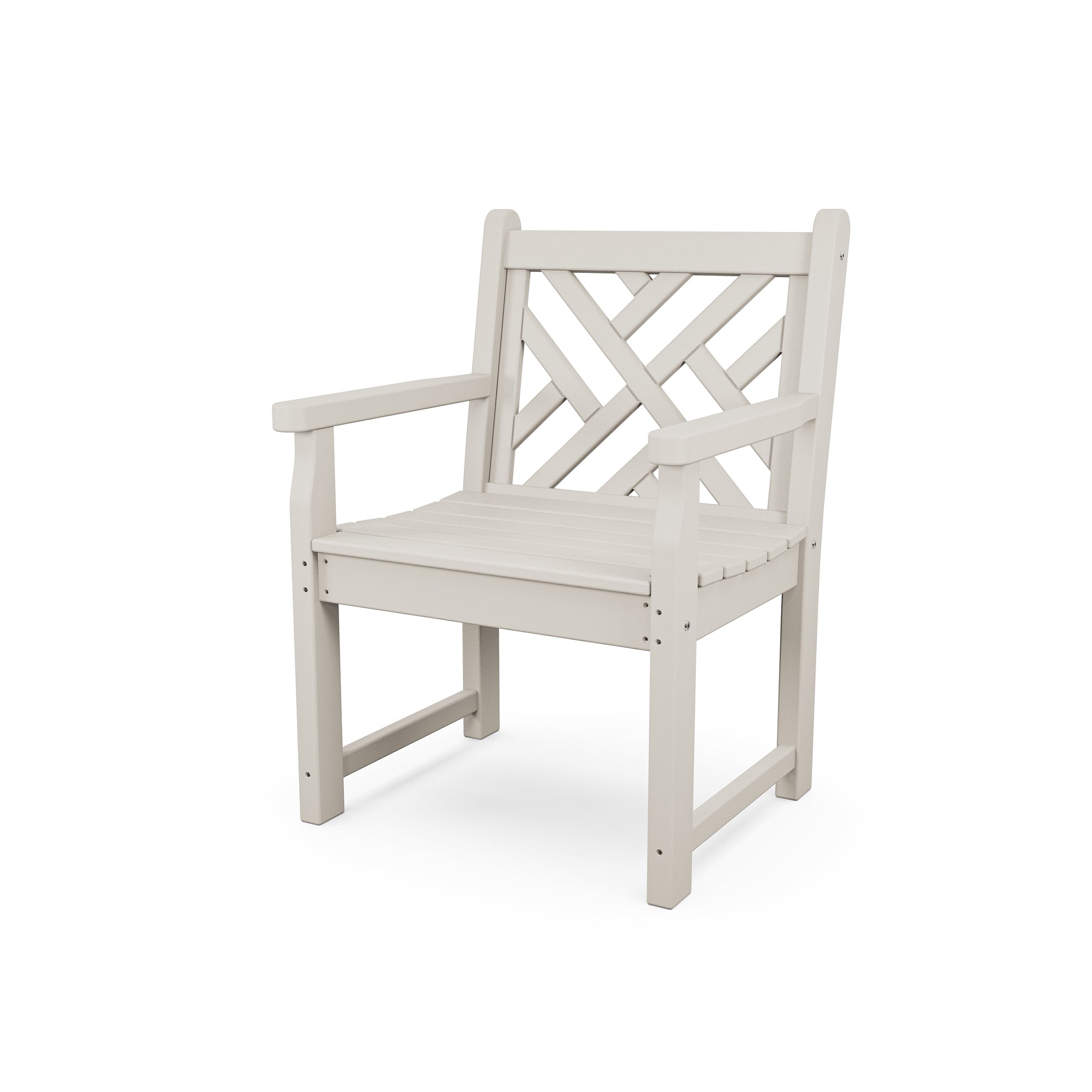POLYWOOD Chippendale Garden Dining Arm Chair 7