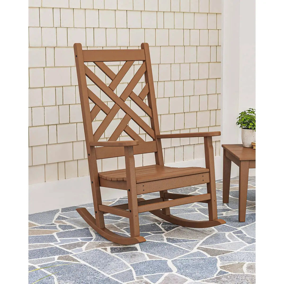 Chippendale Porch Rocking Chair 8