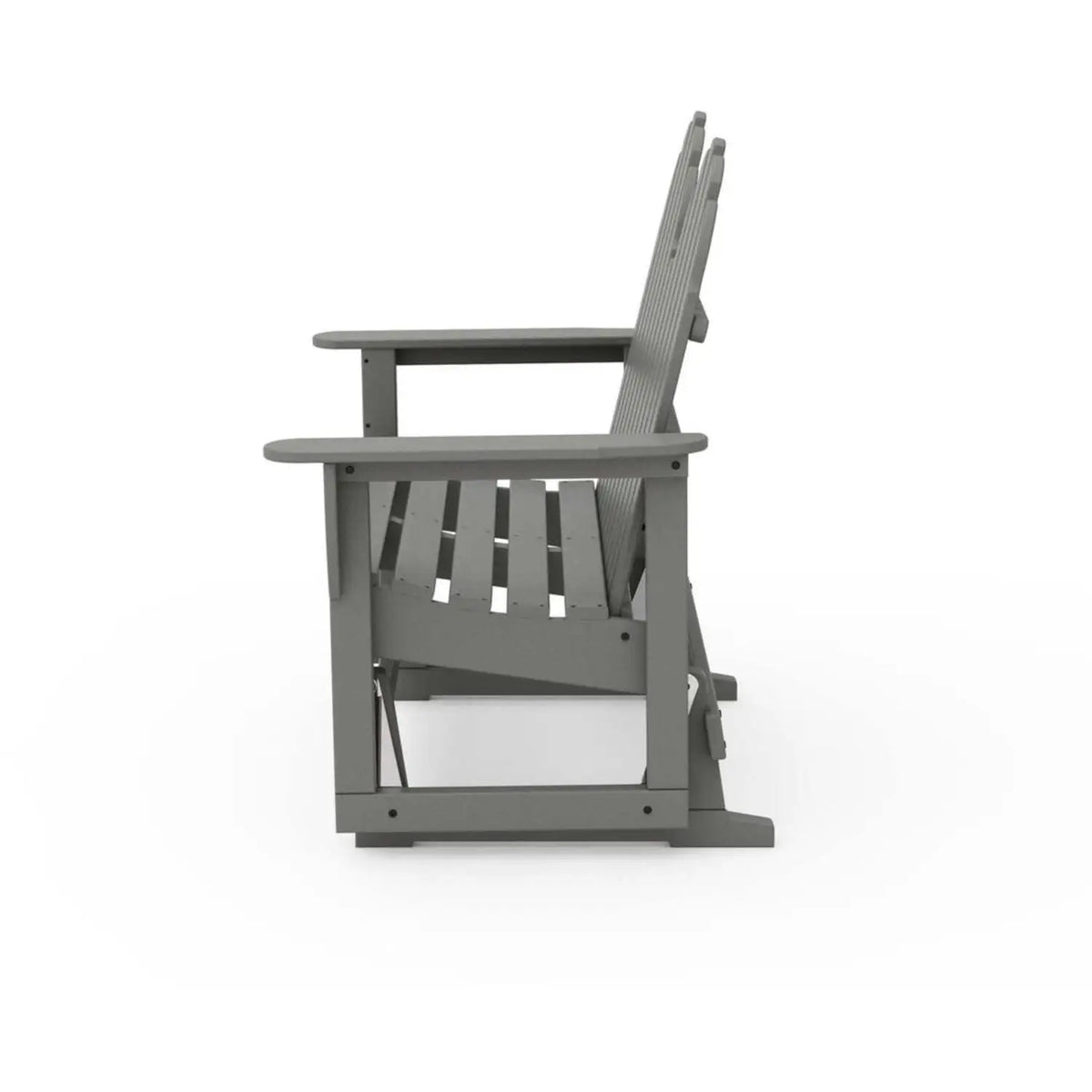 Classic Adirondack 48" Glider Loveseat 7