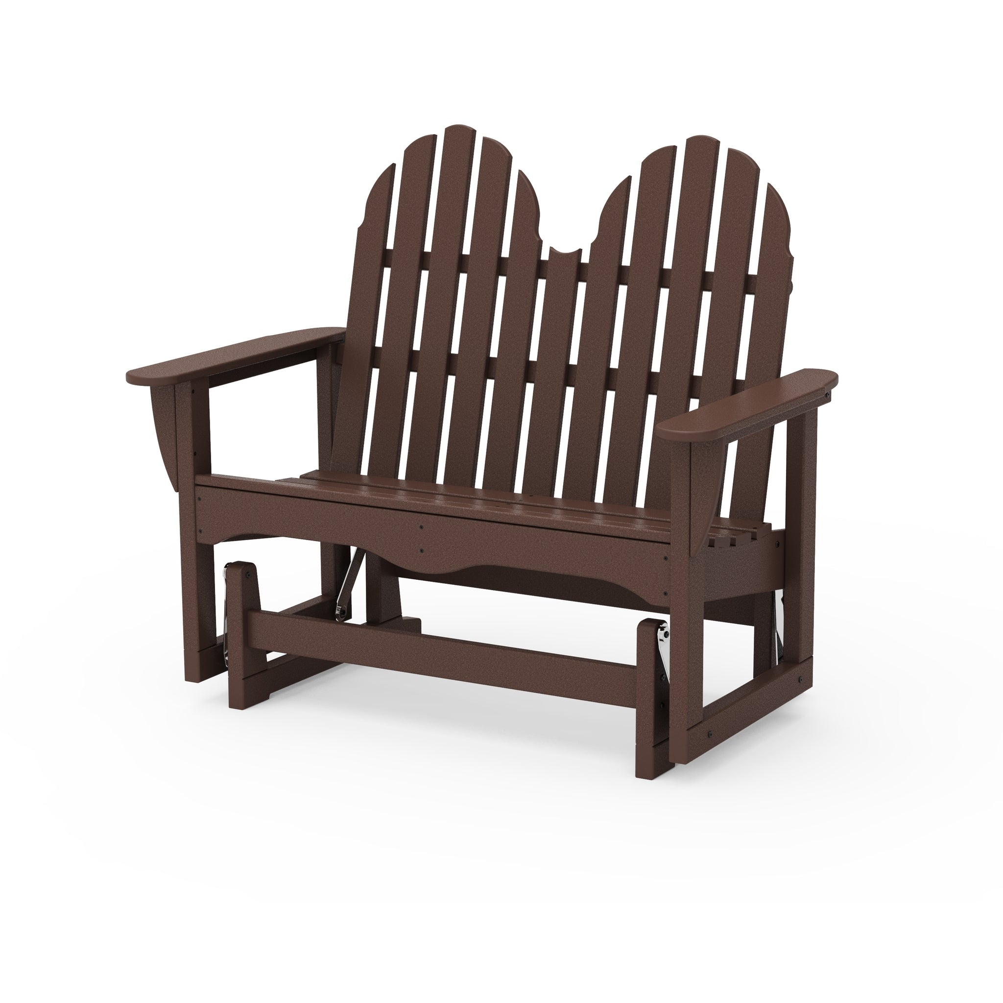 POLYWOOD Classic Adirondack 48" Glider Loveseat 4