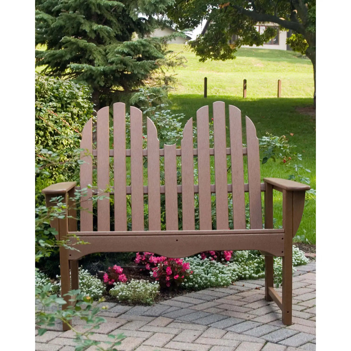 Classic Adirondack 48" Loveseat Bench 12