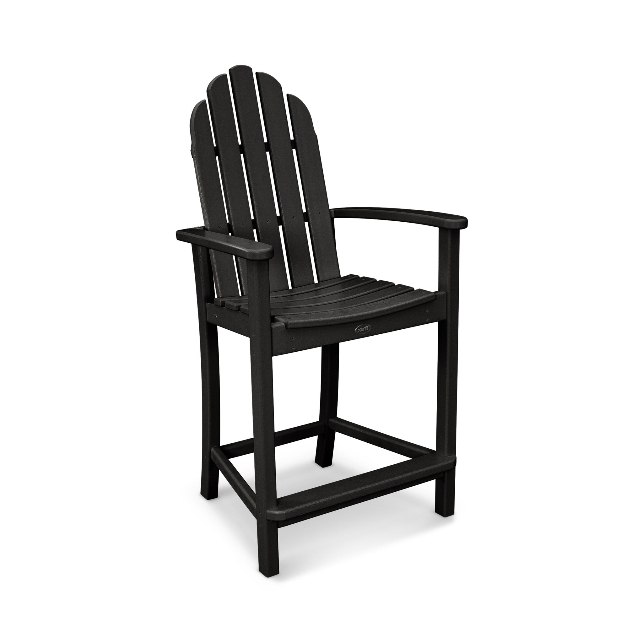 POLYWOOD Classic Adirondack Counter Chair 1