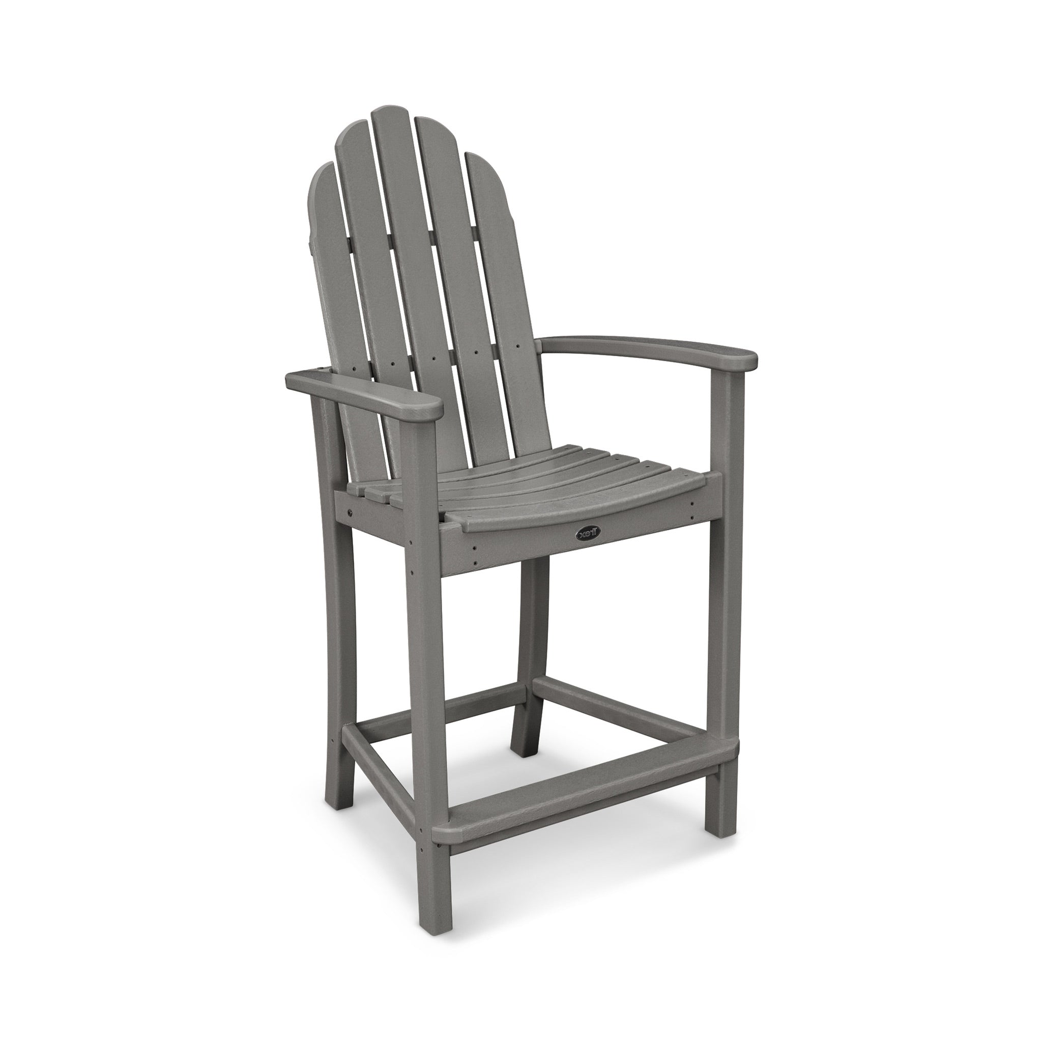 POLYWOOD Classic Adirondack Counter Chair 2
