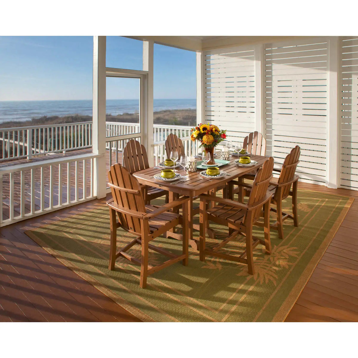 Classic Adirondack Dining Chair 19