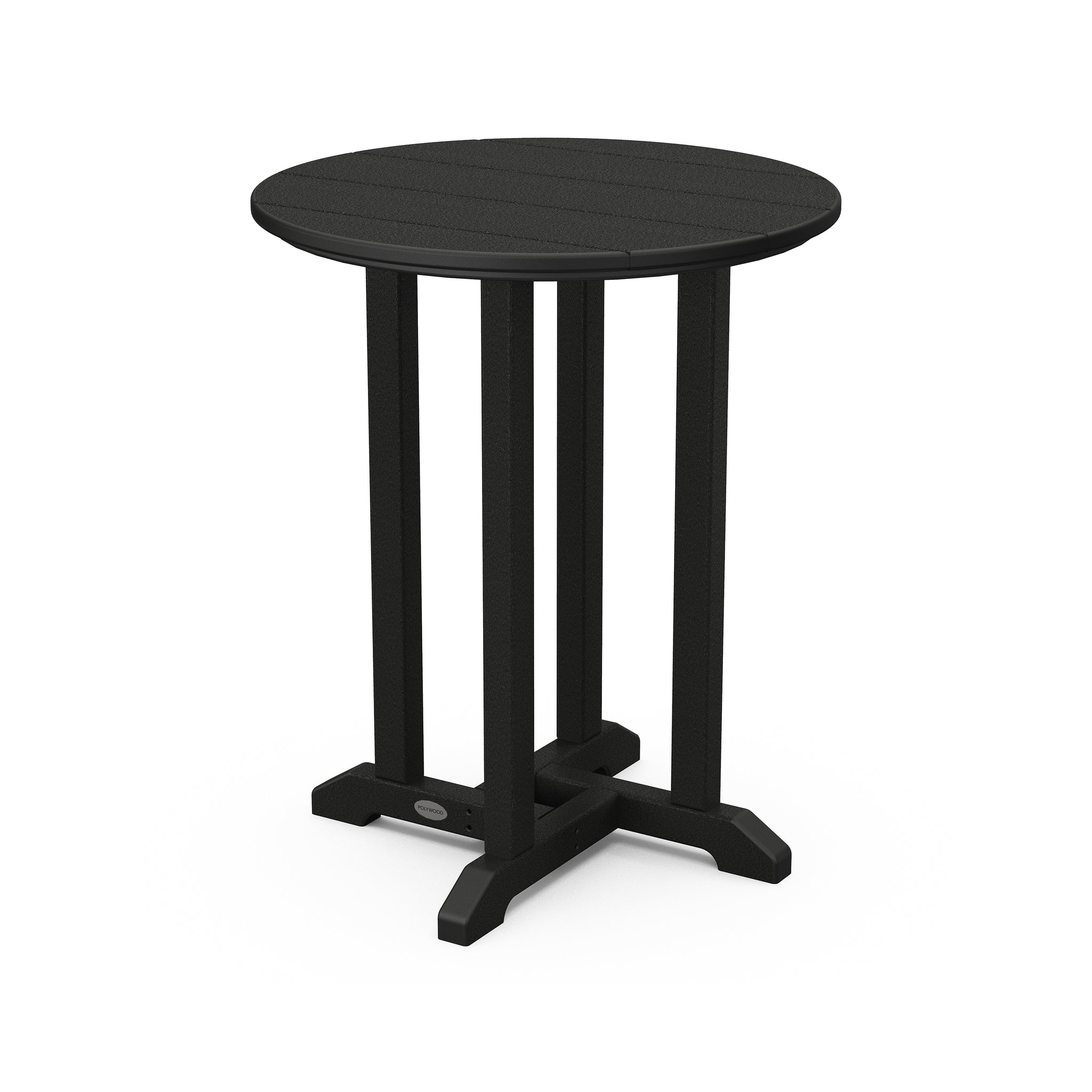 POLYWOOD Farmhouse 24" Round Bistro Table 1