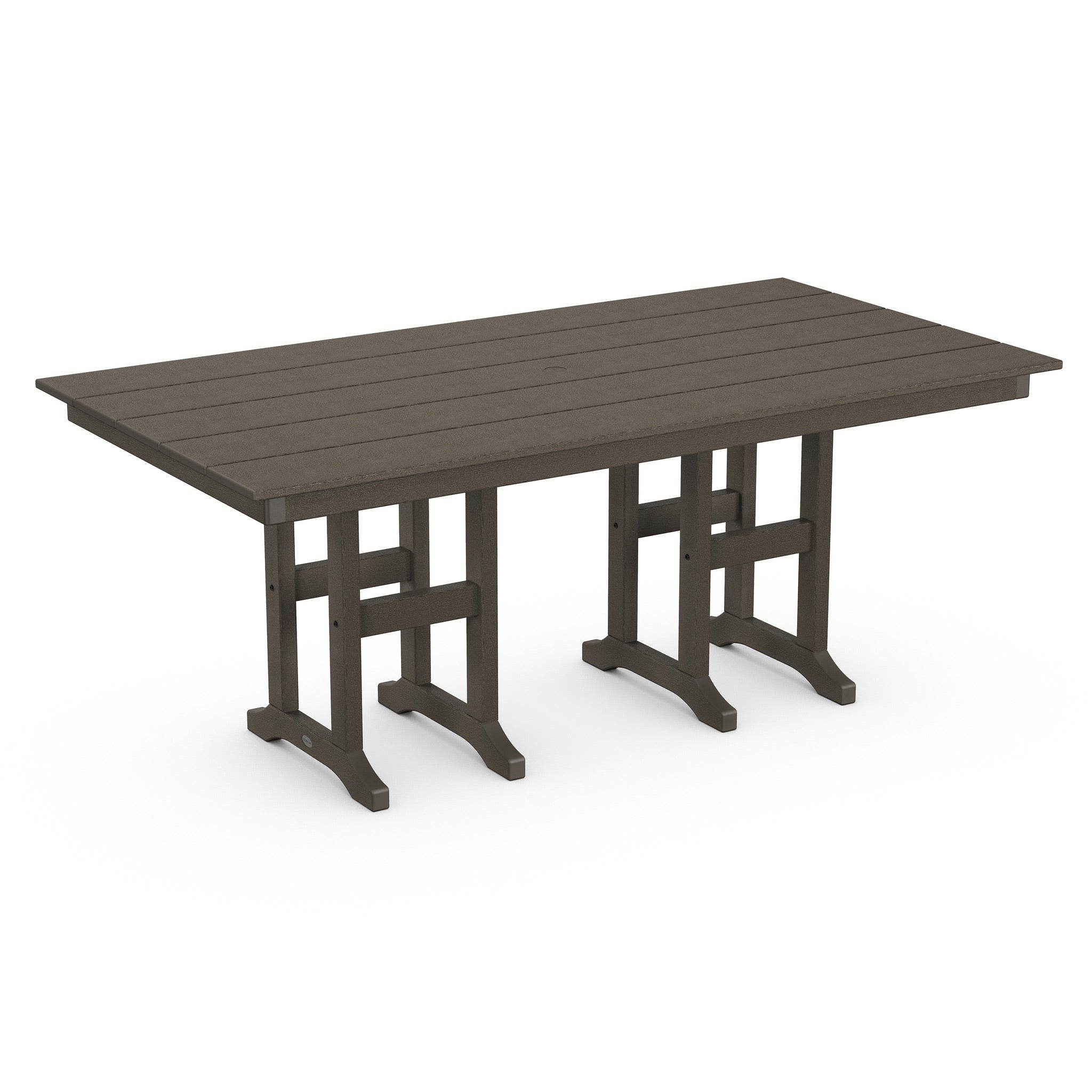 POLYWOOD Farmhouse 37" x 72" Dining Table 8