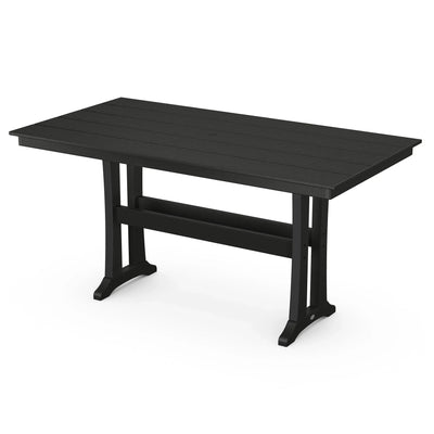 Farmhouse Trestle 37" x 72" Counter Table