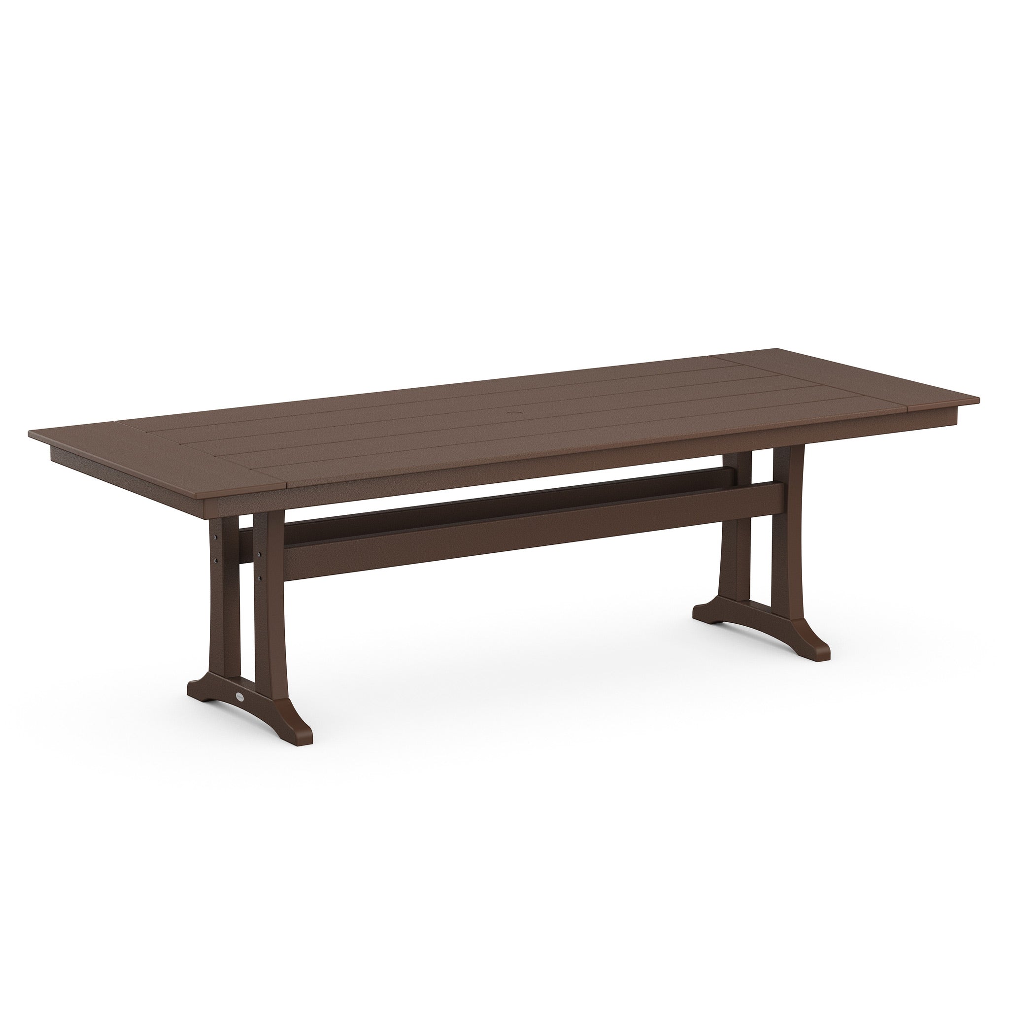 POLYWOOD Farmhouse Trestle 38" x 96" Dining Table 4