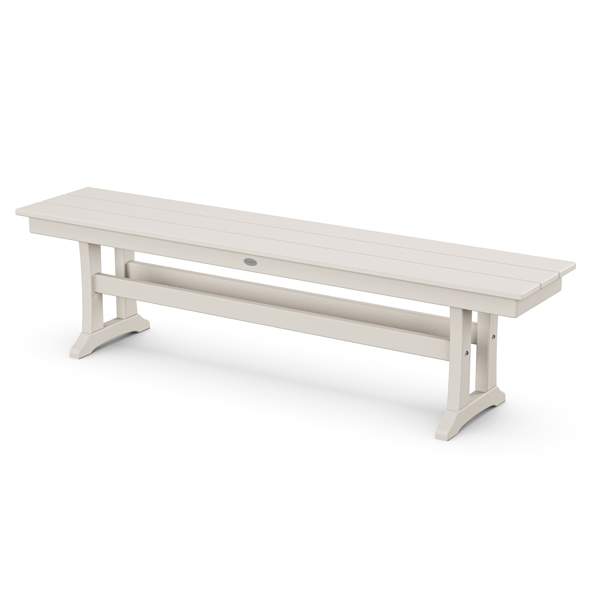 POLYWOOD Farmhouse Trestle 65" Bench 7