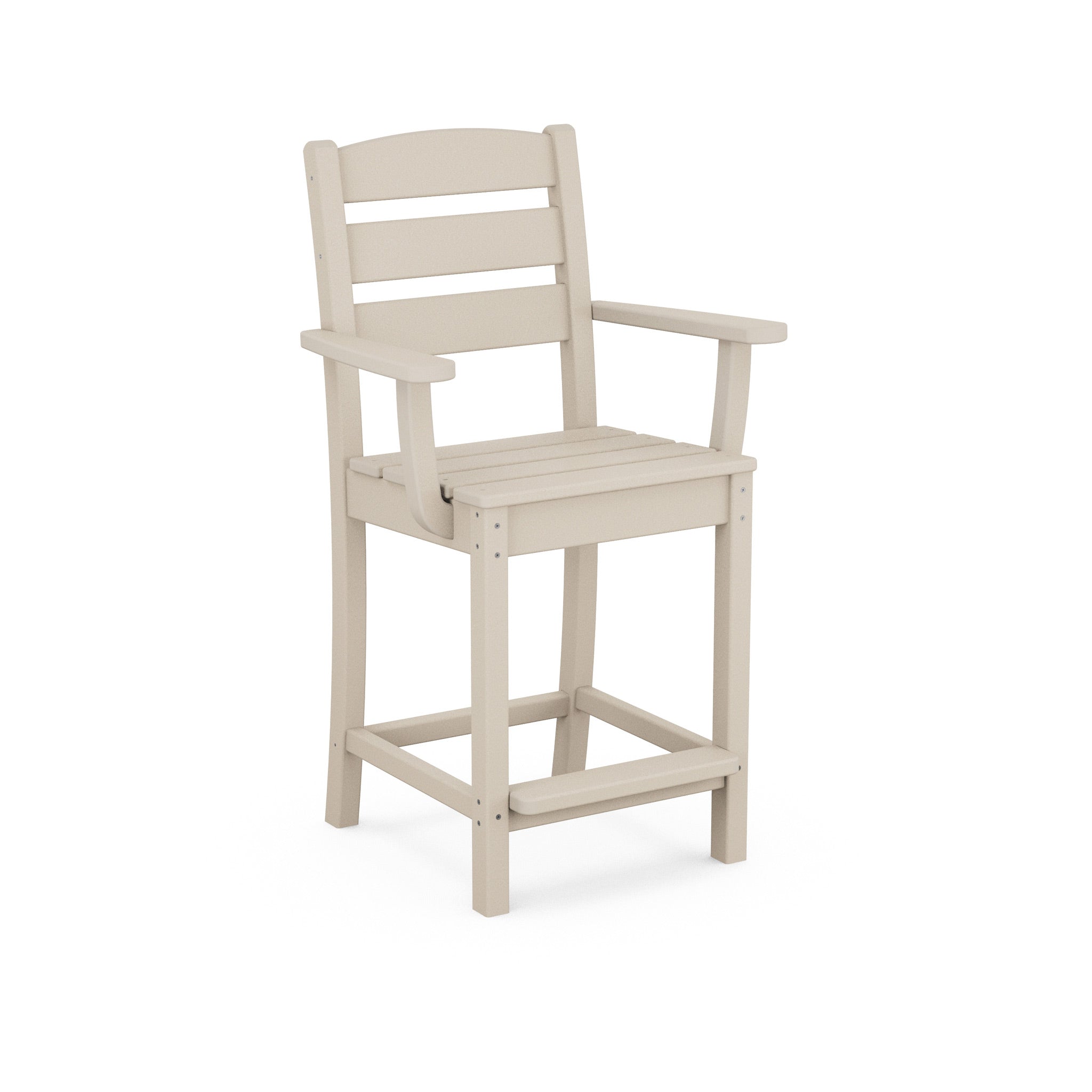 POLYWOOD Lakeside Counter Arm Chair 7