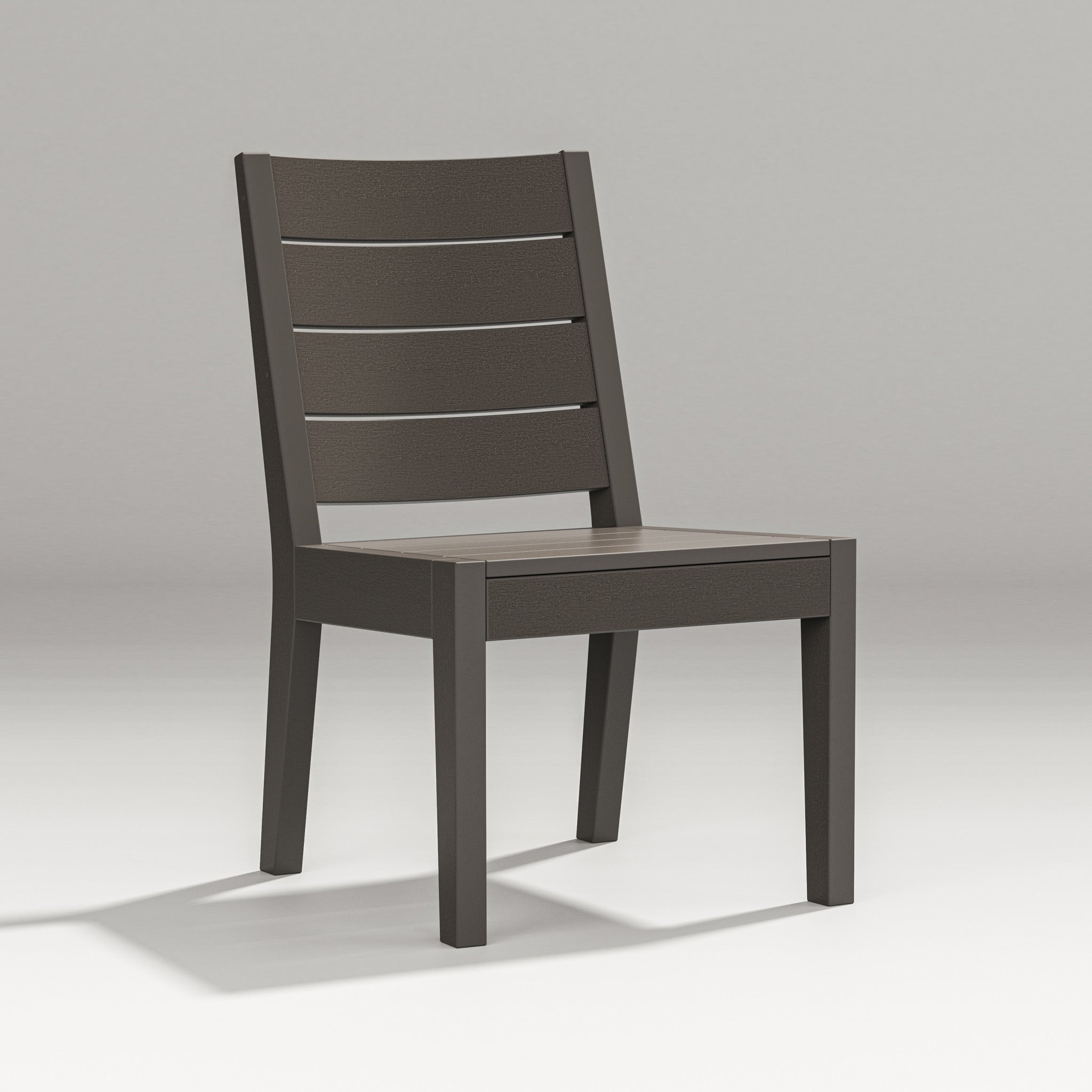 POLYWOOD Latitude Dining Side Chair with Optional Cushion 1