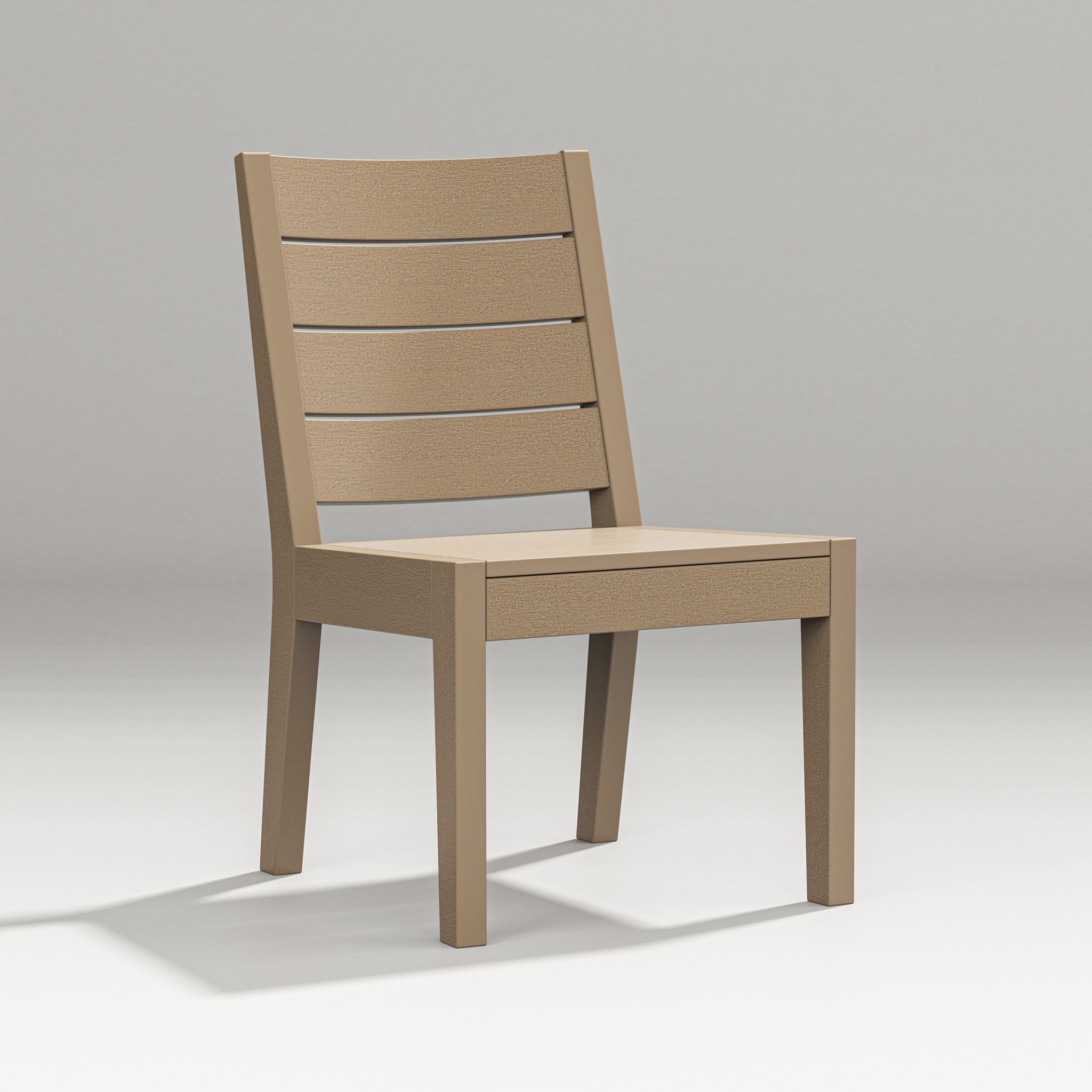 POLYWOOD Latitude Dining Side Chair with Optional Cushion 2