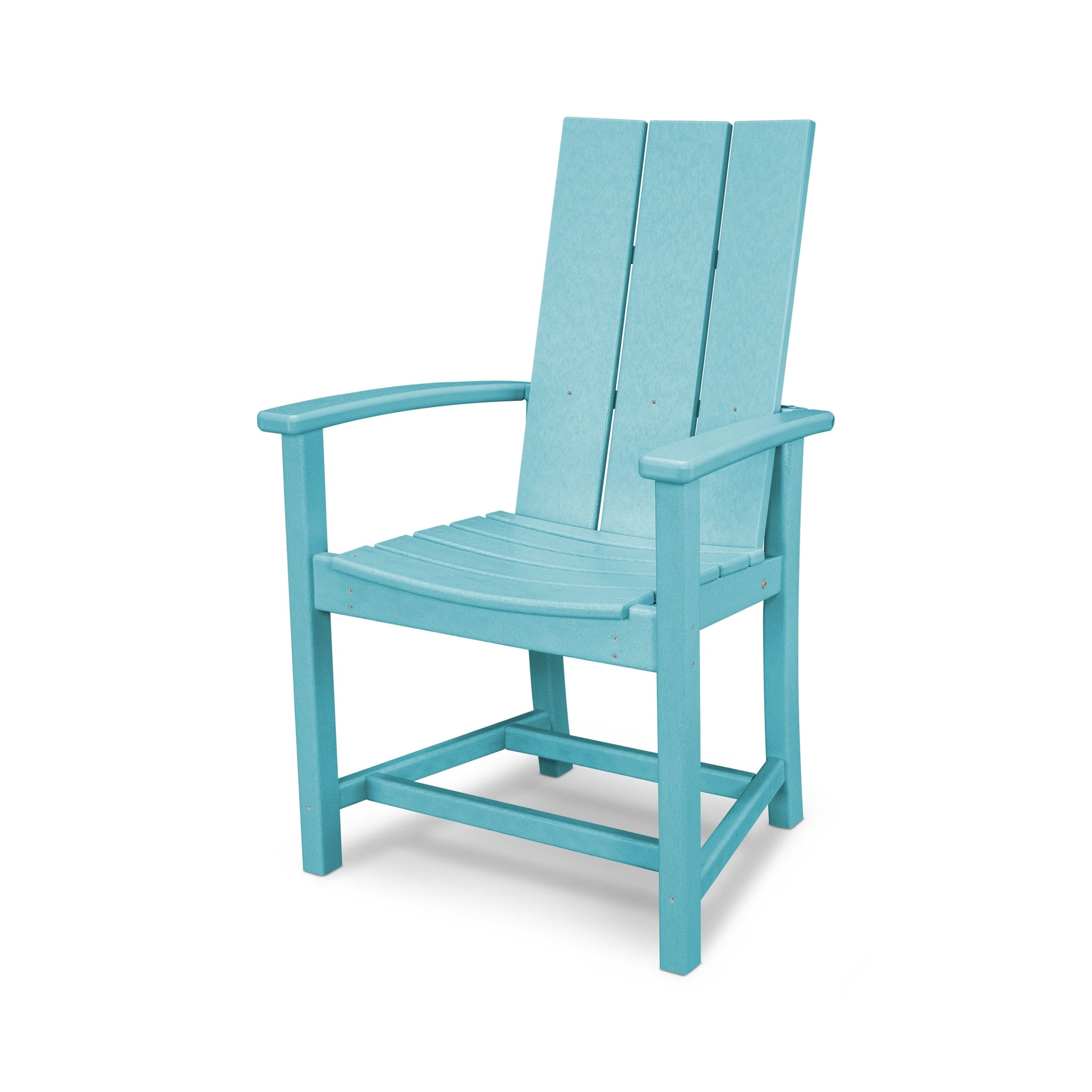 POLYWOOD Modern Adirondack Dining Chair 8