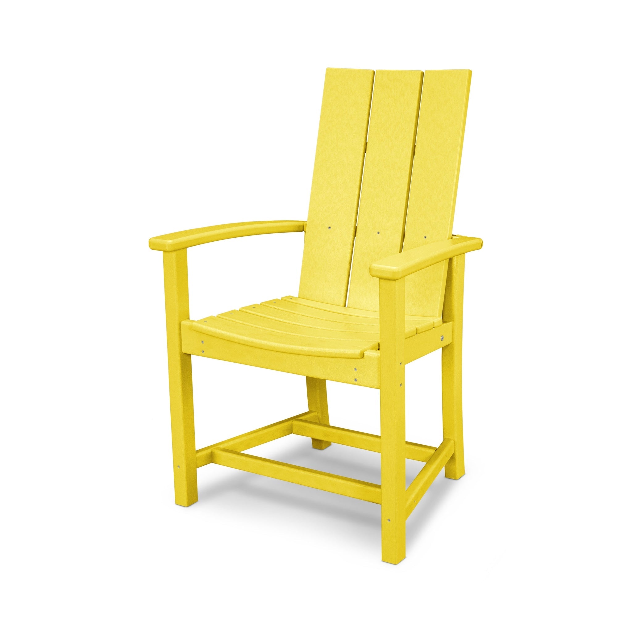 POLYWOOD Modern Adirondack Dining Chair 9