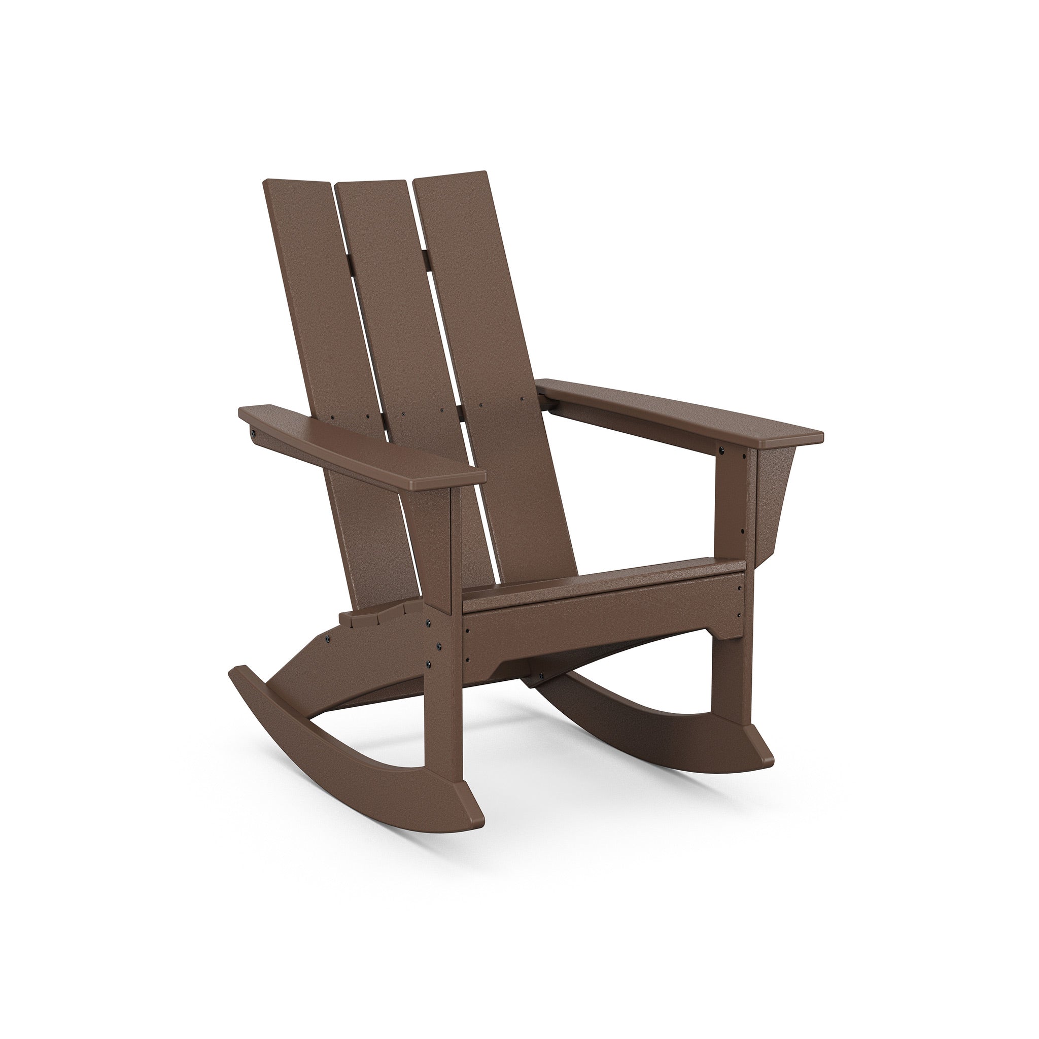 POLYWOOD Modern Adirondack High Back Rocking Chair 4