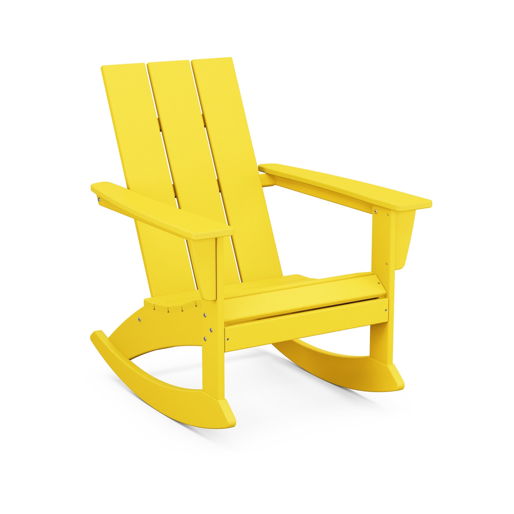 POLYWOOD Modern Adirondack Rocking Chair 9
