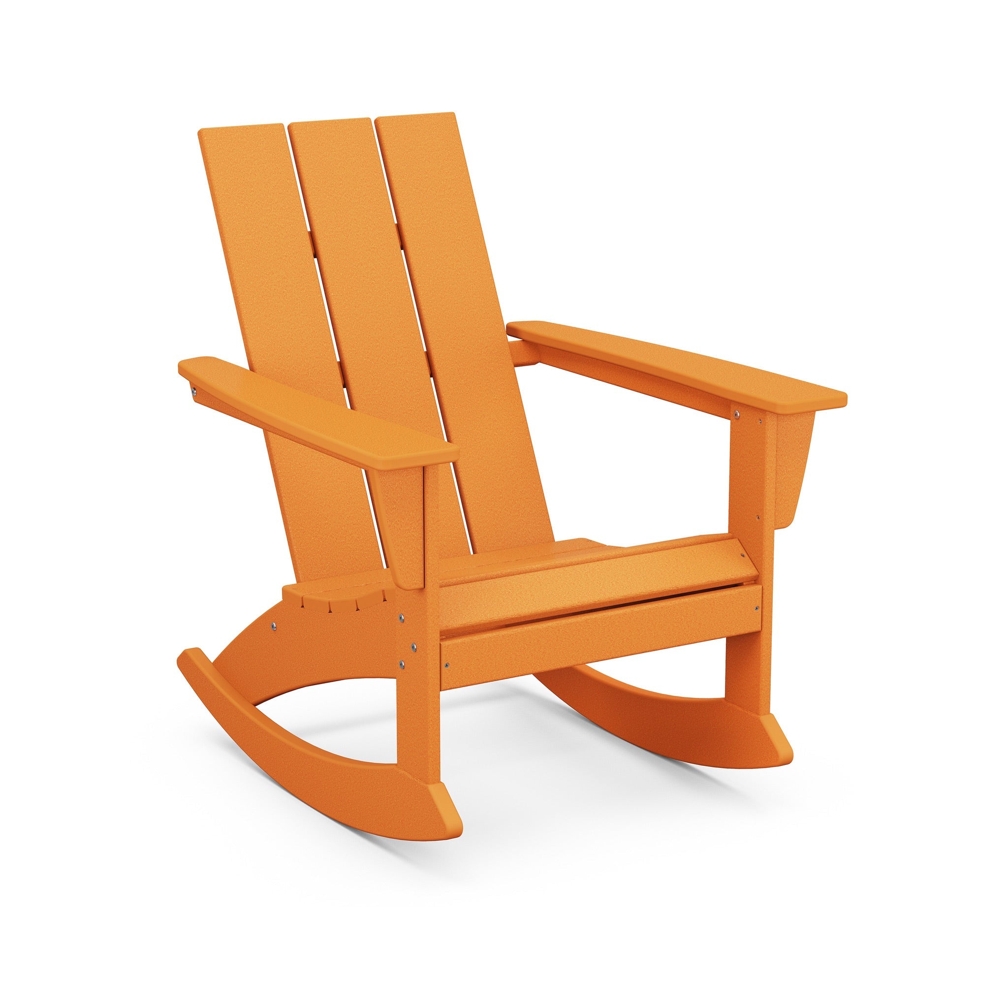 POLYWOOD Modern Adirondack Rocking Chair 14