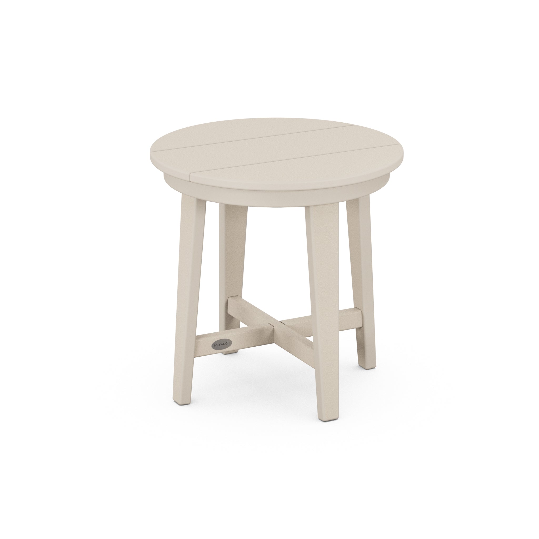 POLYWOOD Newport 19" Round End Table 7
