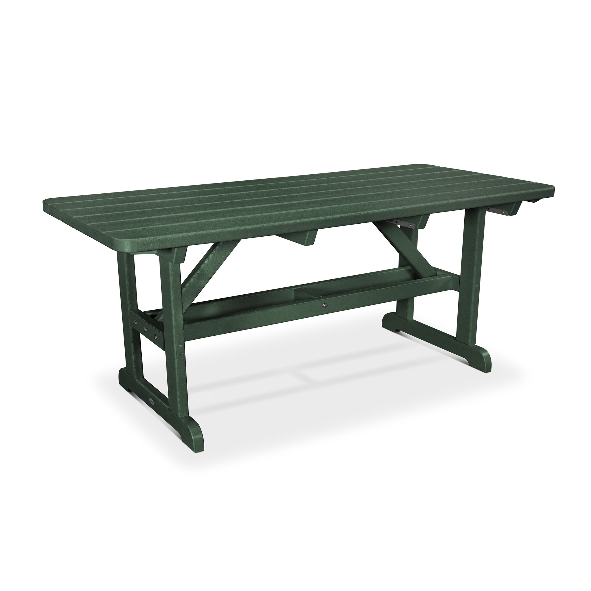 POLYWOOD Park 33" x 70" Harvester Picnic Table 3