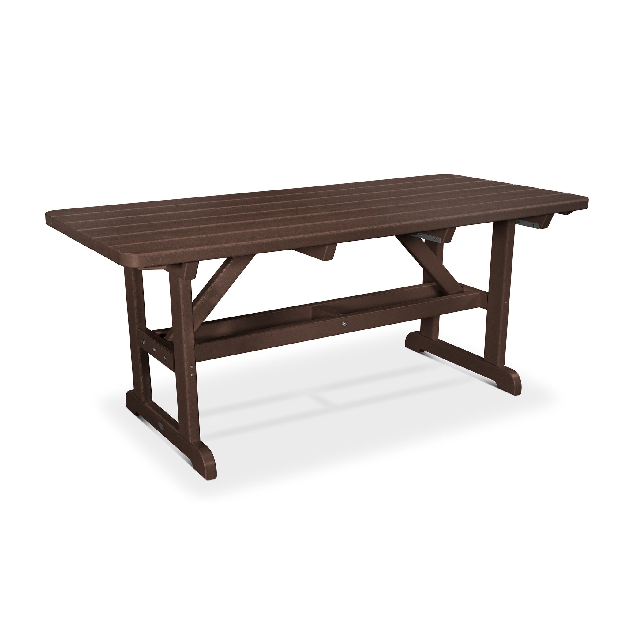 POLYWOOD Park 33" x 70" Harvester Picnic Table 4