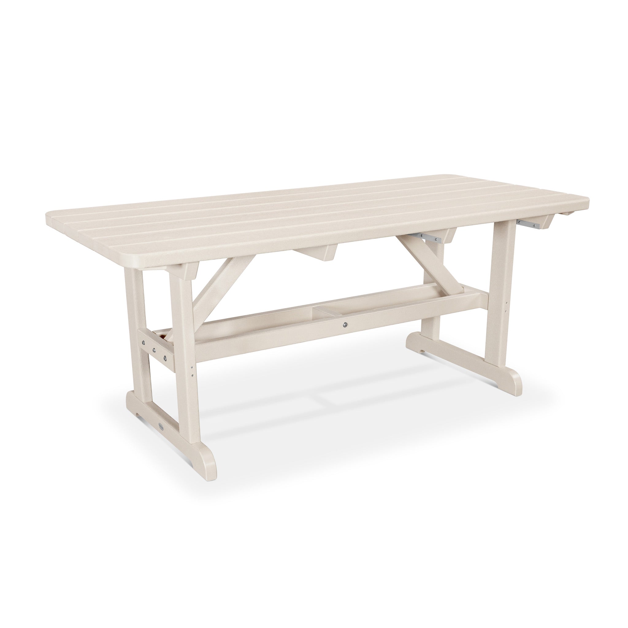 POLYWOOD Park 33" x 70" Harvester Picnic Table 7