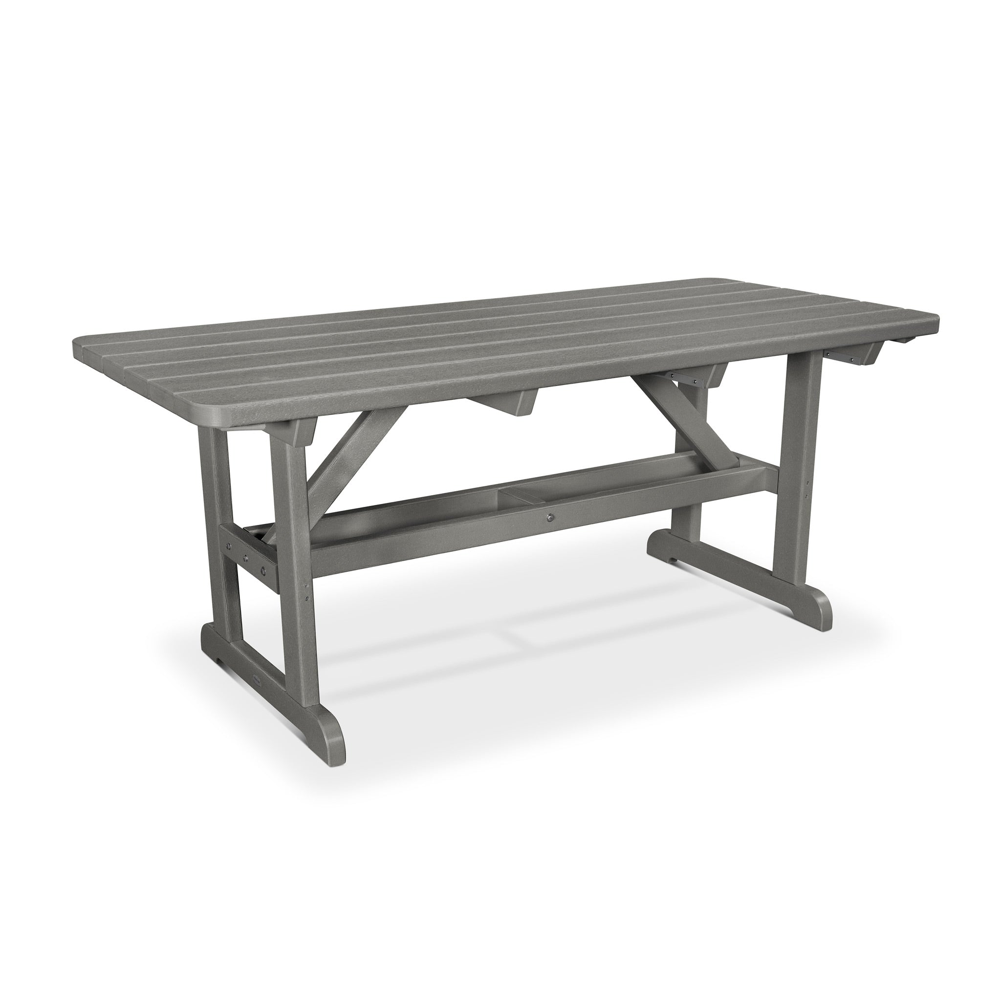 POLYWOOD Park 33" x 70" Harvester Picnic Table 2