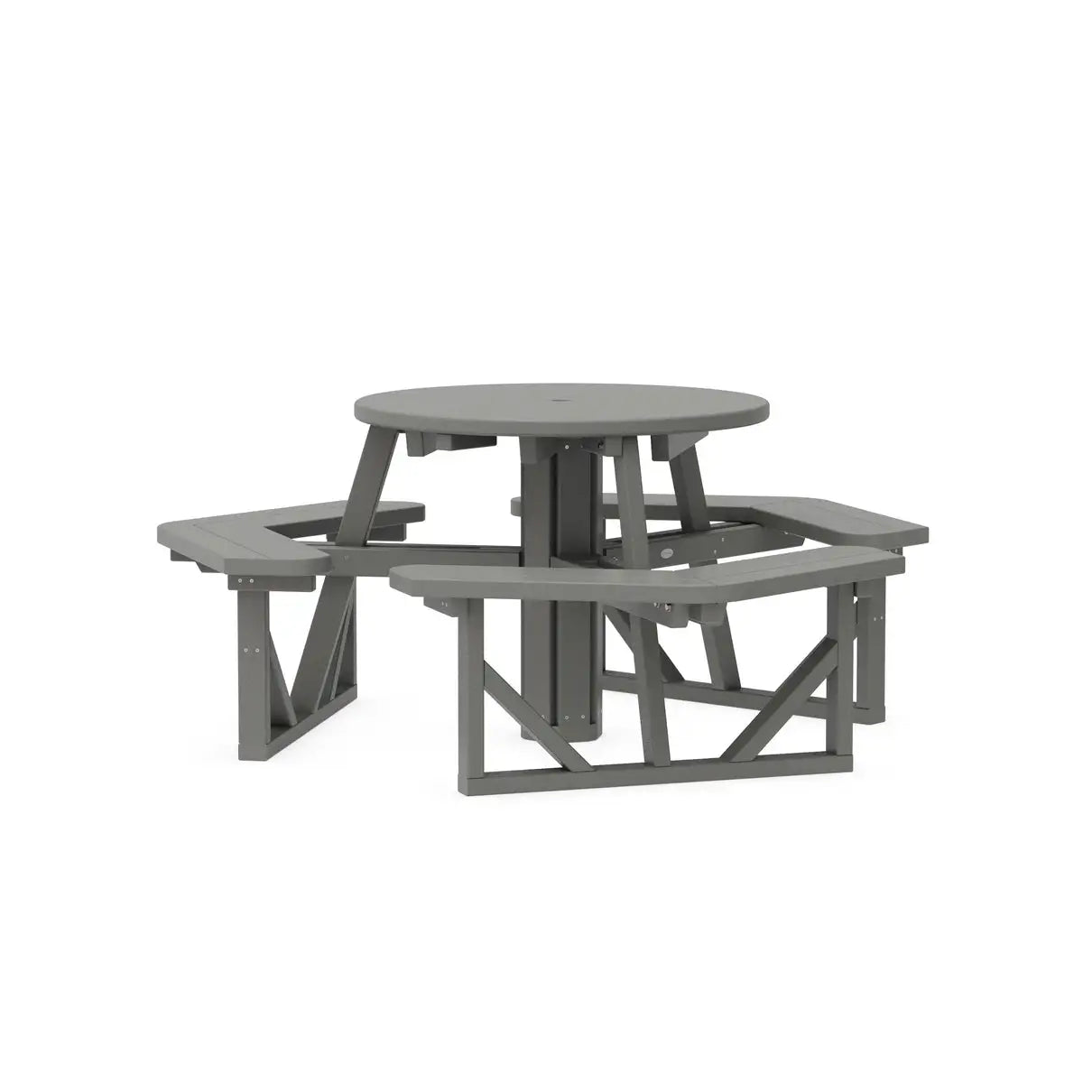 Park 36" Round Picnic Table 9