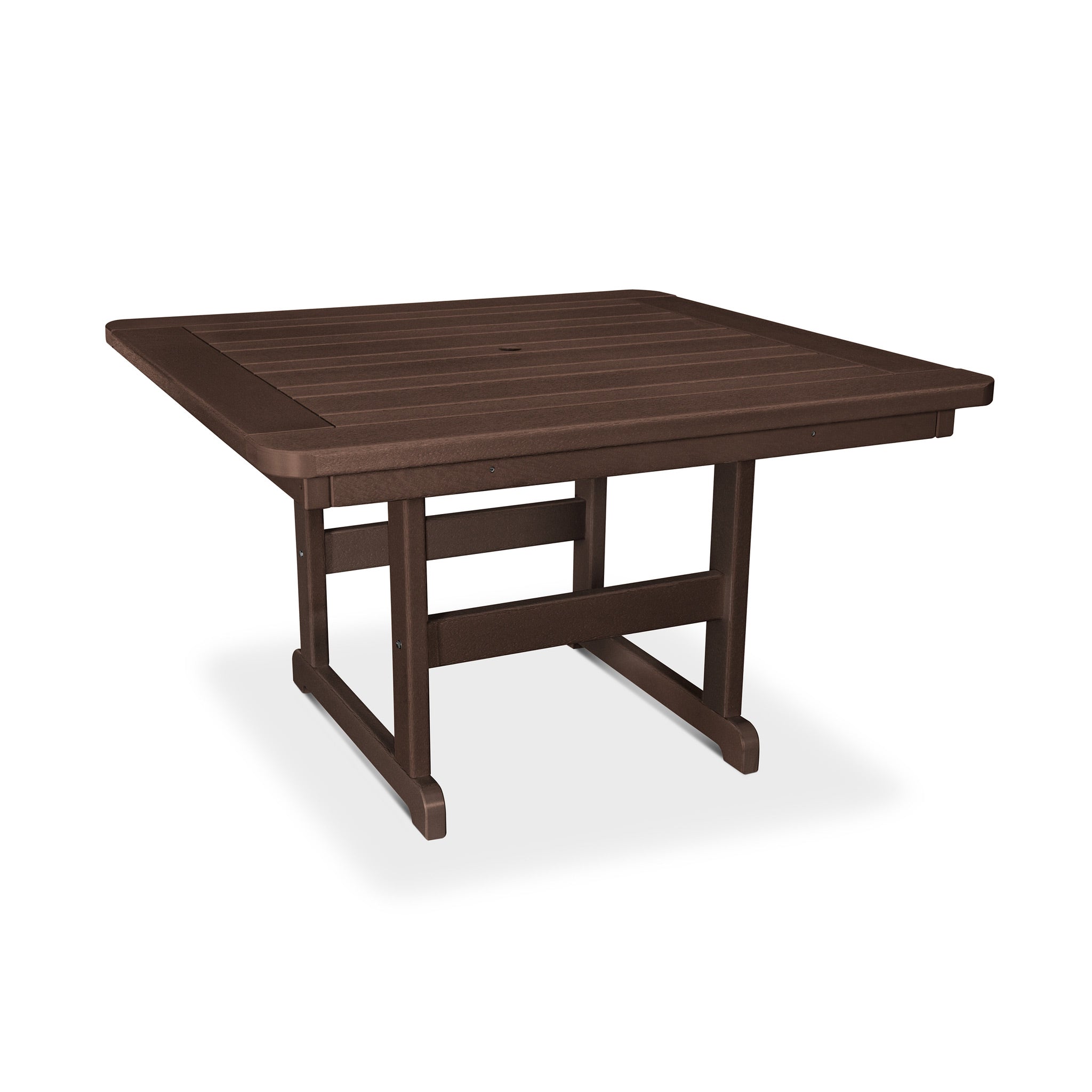 POLYWOOD Park 48" Square Dining Table 4
