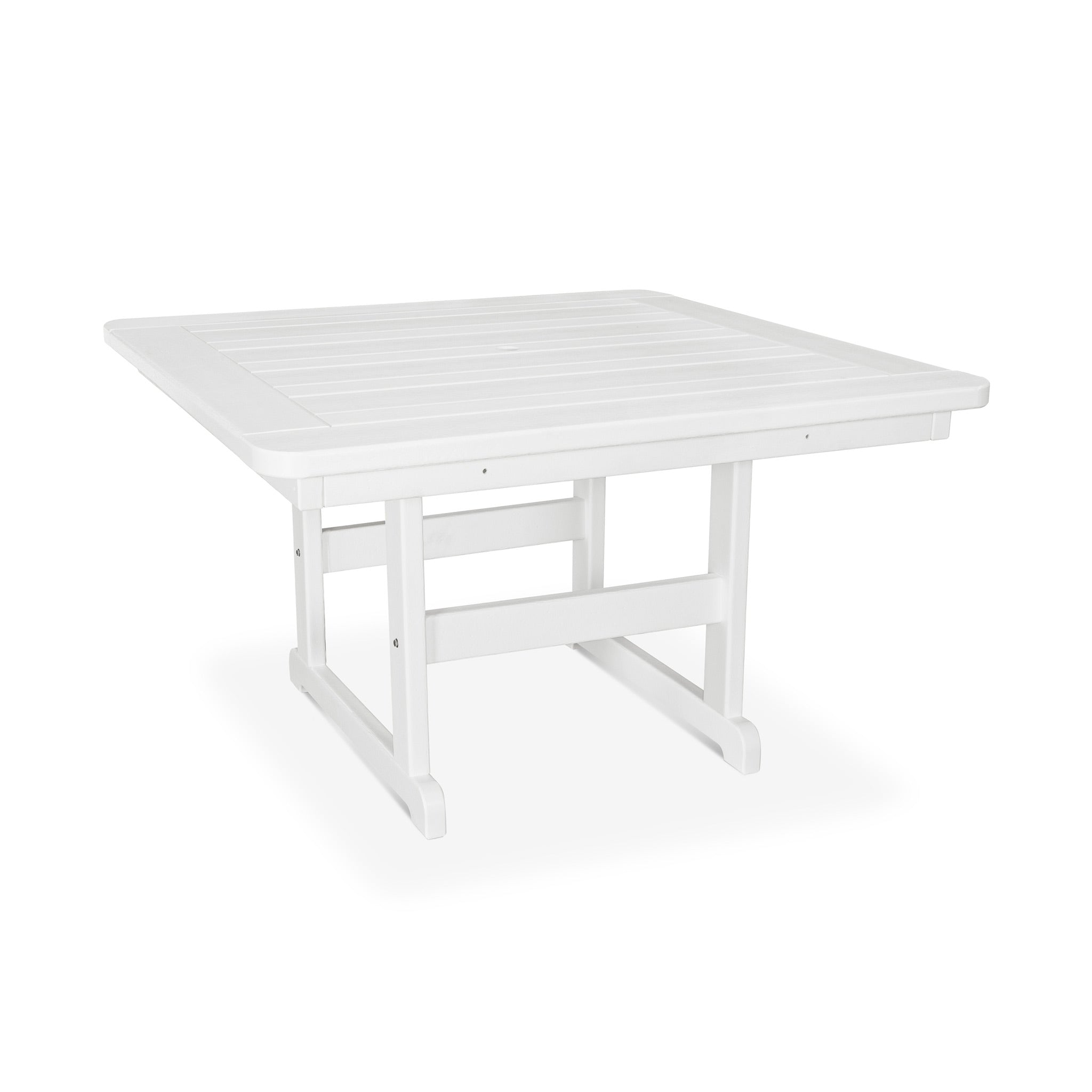 POLYWOOD Park 48" Square Dining Table 6