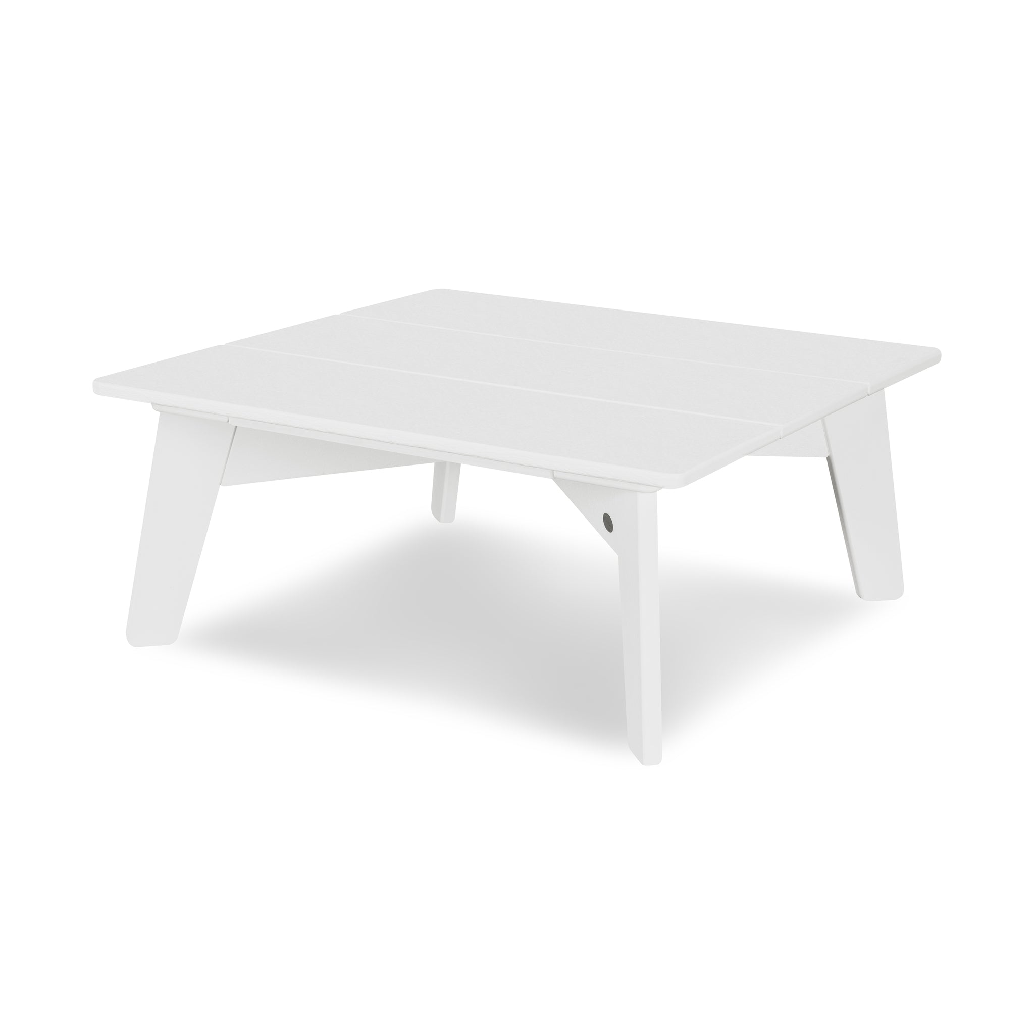 POLYWOOD Riviera Modern Square Conversation Table 6