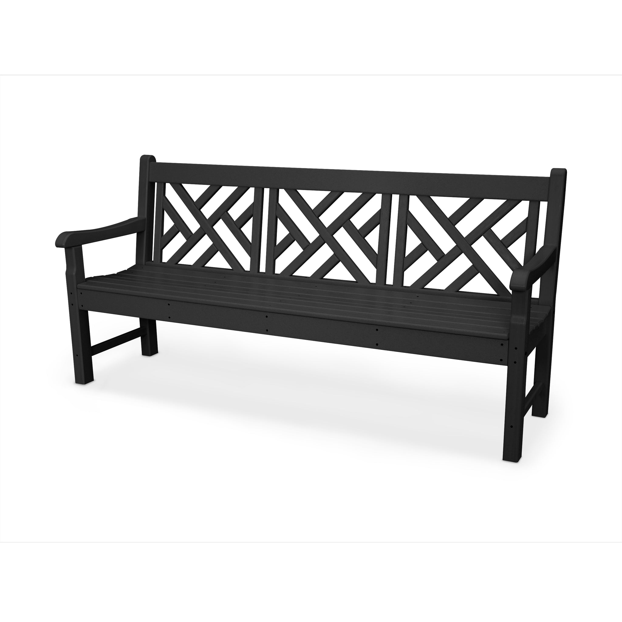 POLYWOOD Rockford 72" Chippendale Bench 1