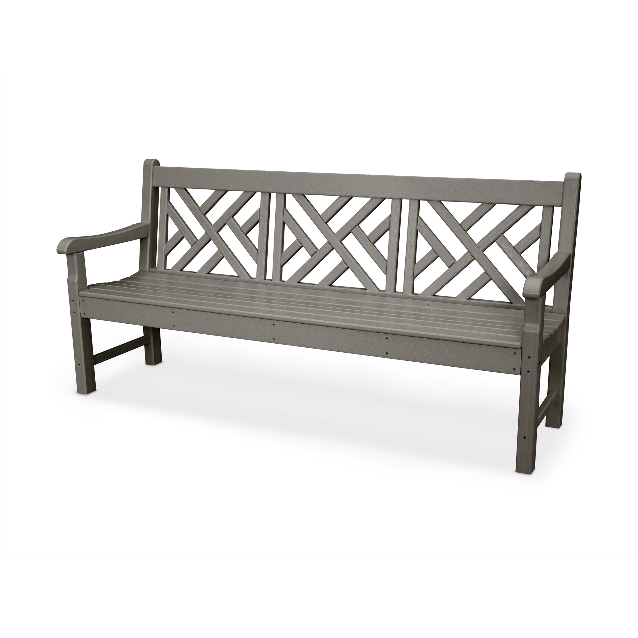 POLYWOOD Rockford 72" Chippendale Bench 2