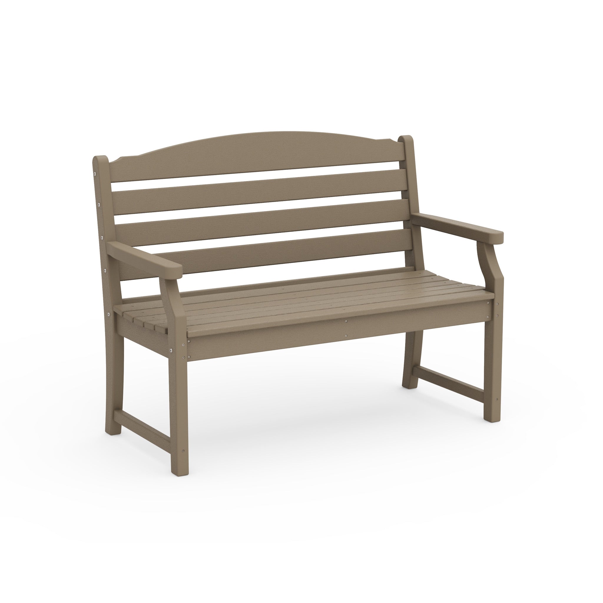POLYWOOD Savannah 48" Bench by Polywood 9