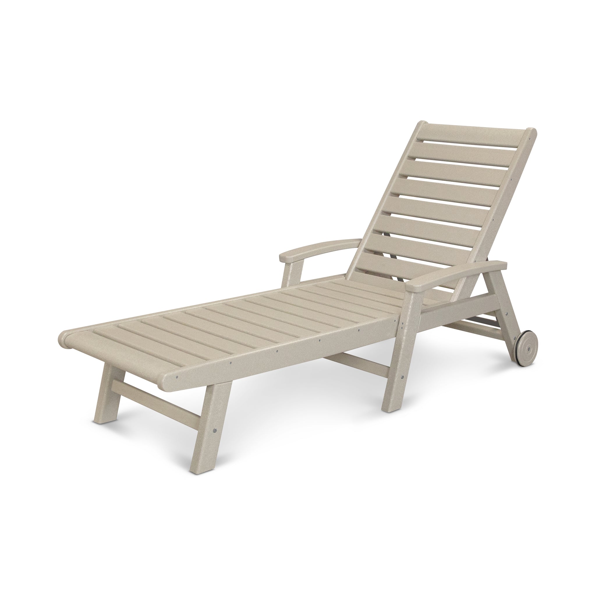 POLYWOOD Signature Chaise with Wheels 7