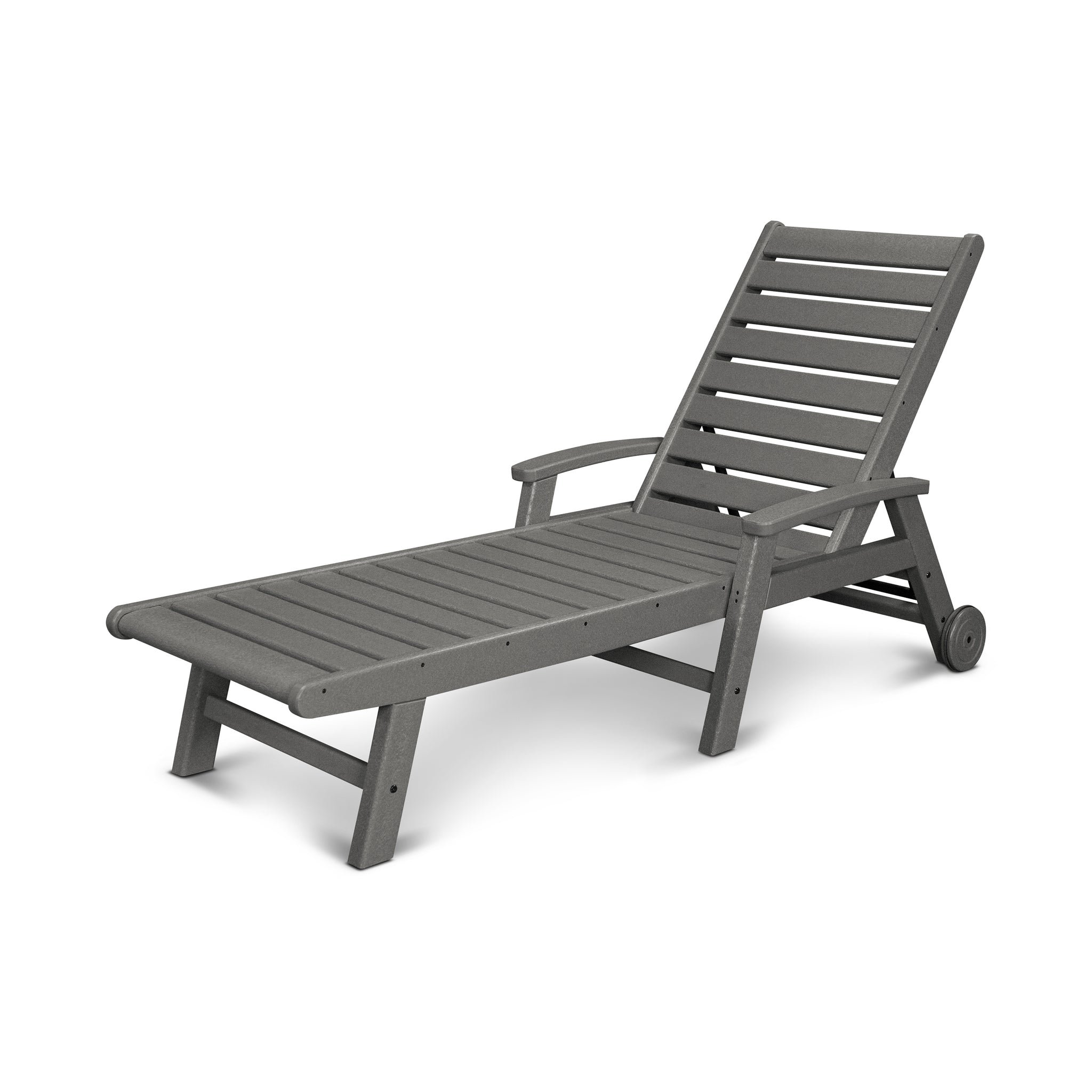 POLYWOOD Signature Chaise with Wheels 2