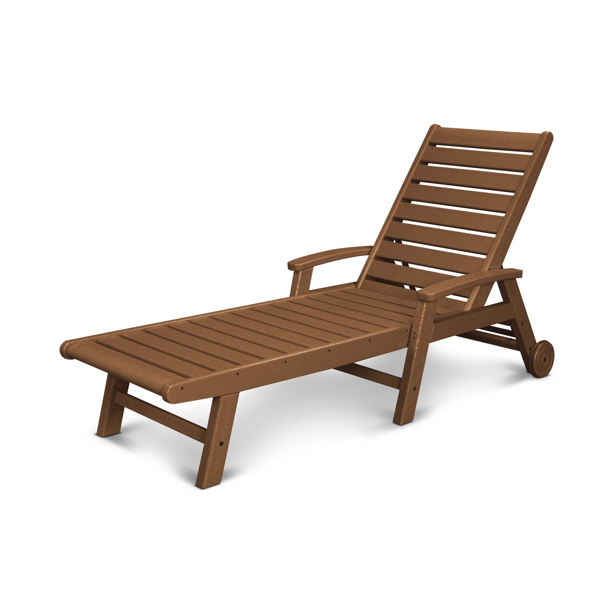 POLYWOOD Signature Chaise with Wheels 5