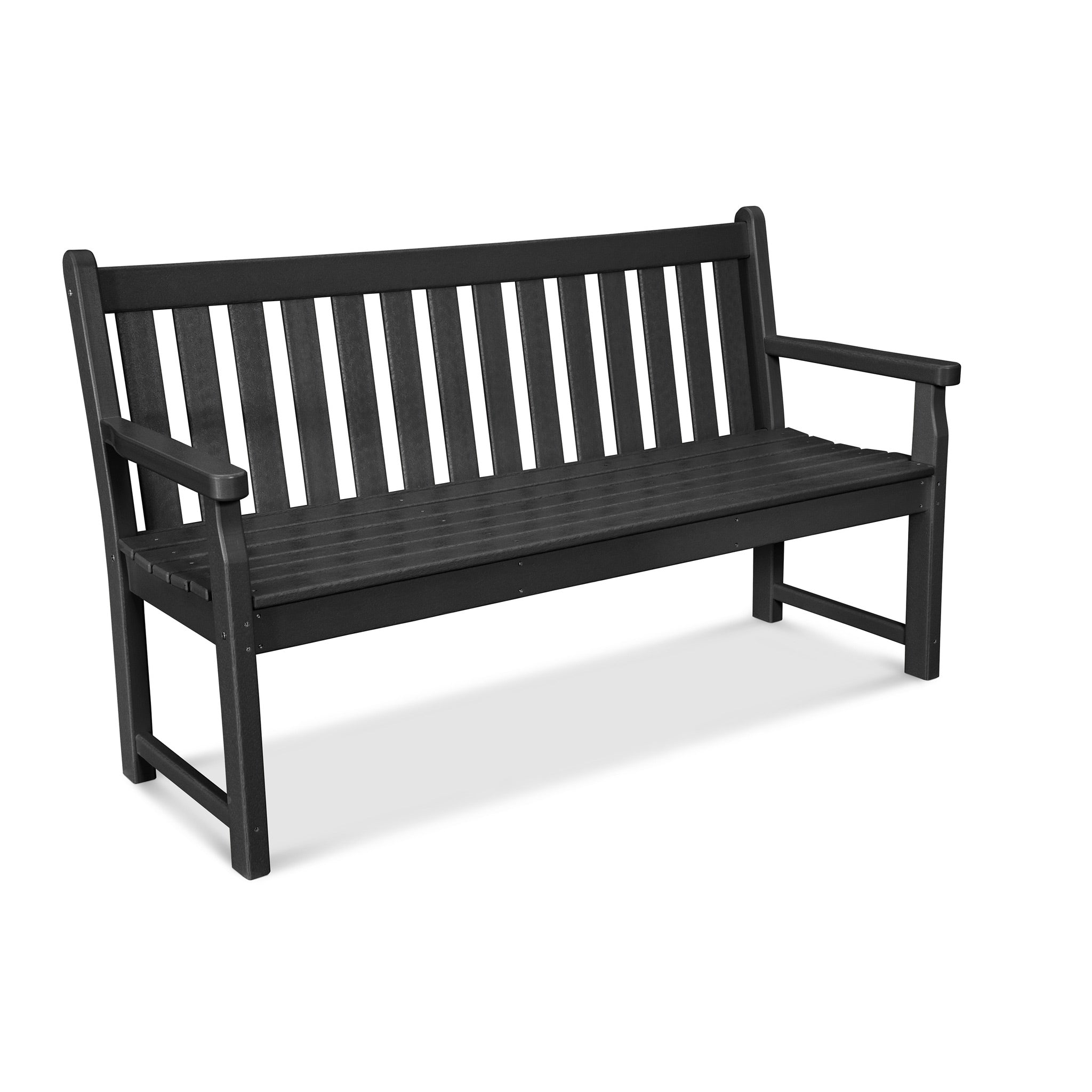 POLYWOOD Traditional Garden 3 Seater 60" Bench 1