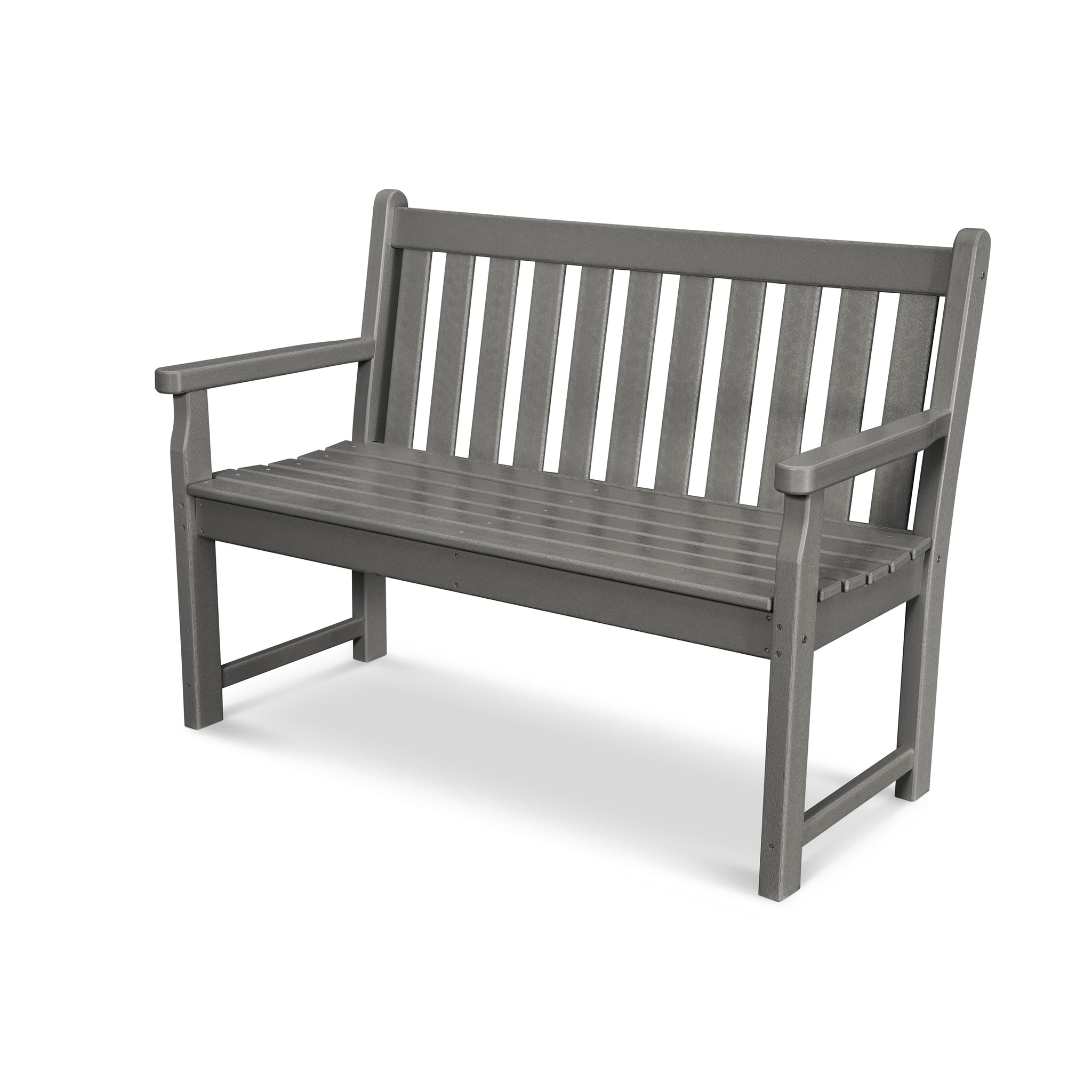 POLYWOOD Traditional Garden 48" Loveseat Bench 2