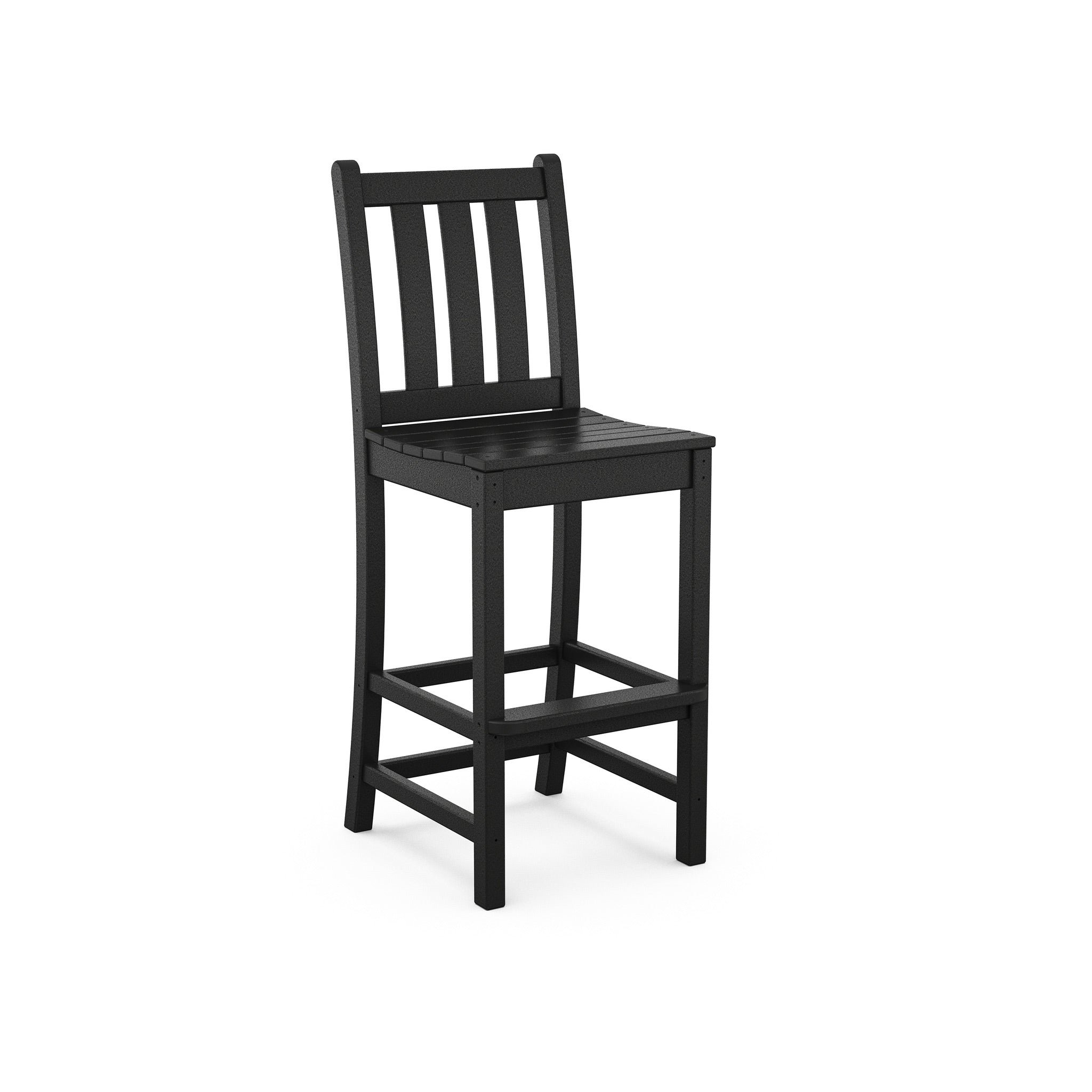 POLYWOOD Traditional Garden Bar Side Chair 1