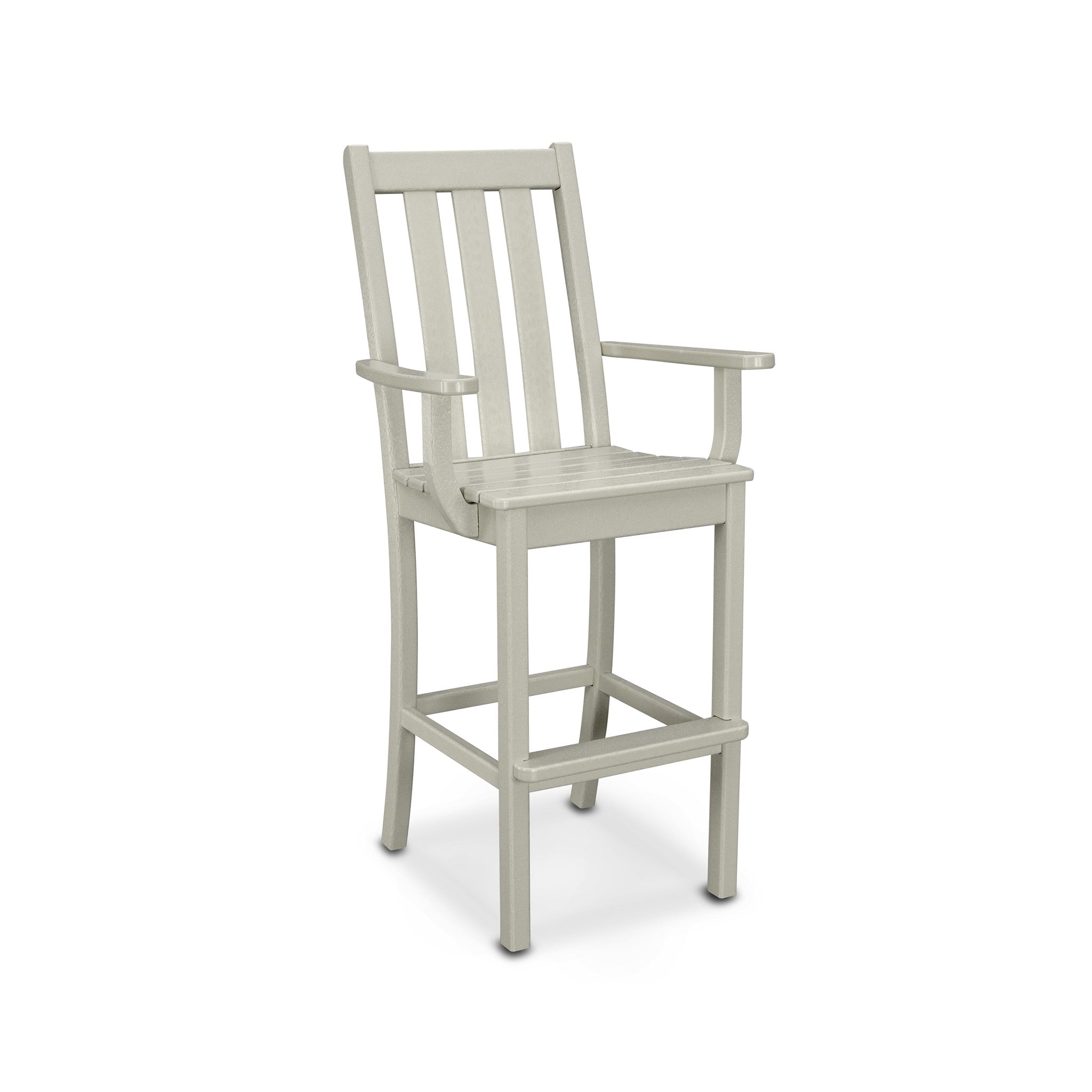 POLYWOOD Vineyard Bar Arm Chair 7