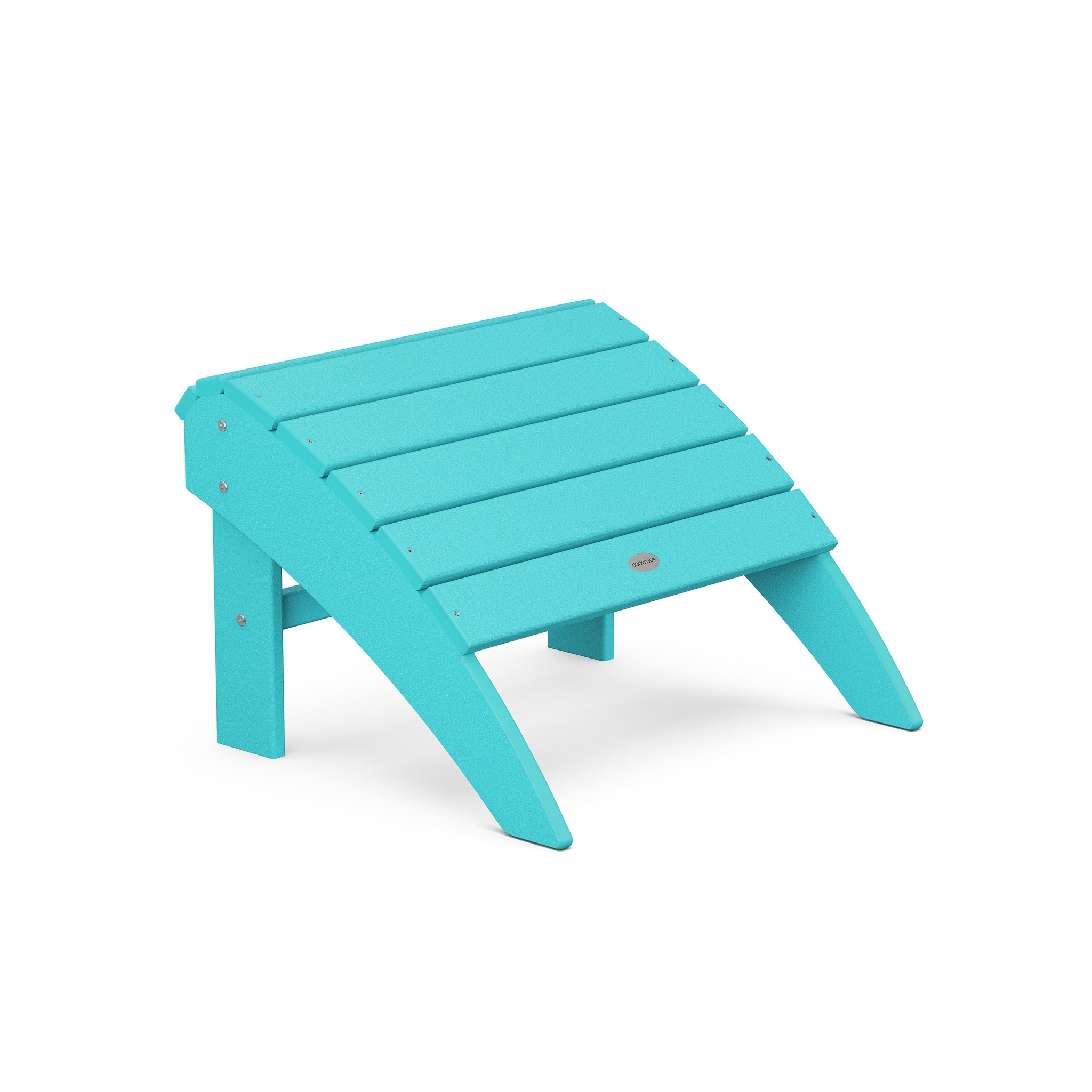 POLYWOOD Vineyard Curveback Adirondack Ottoman 8