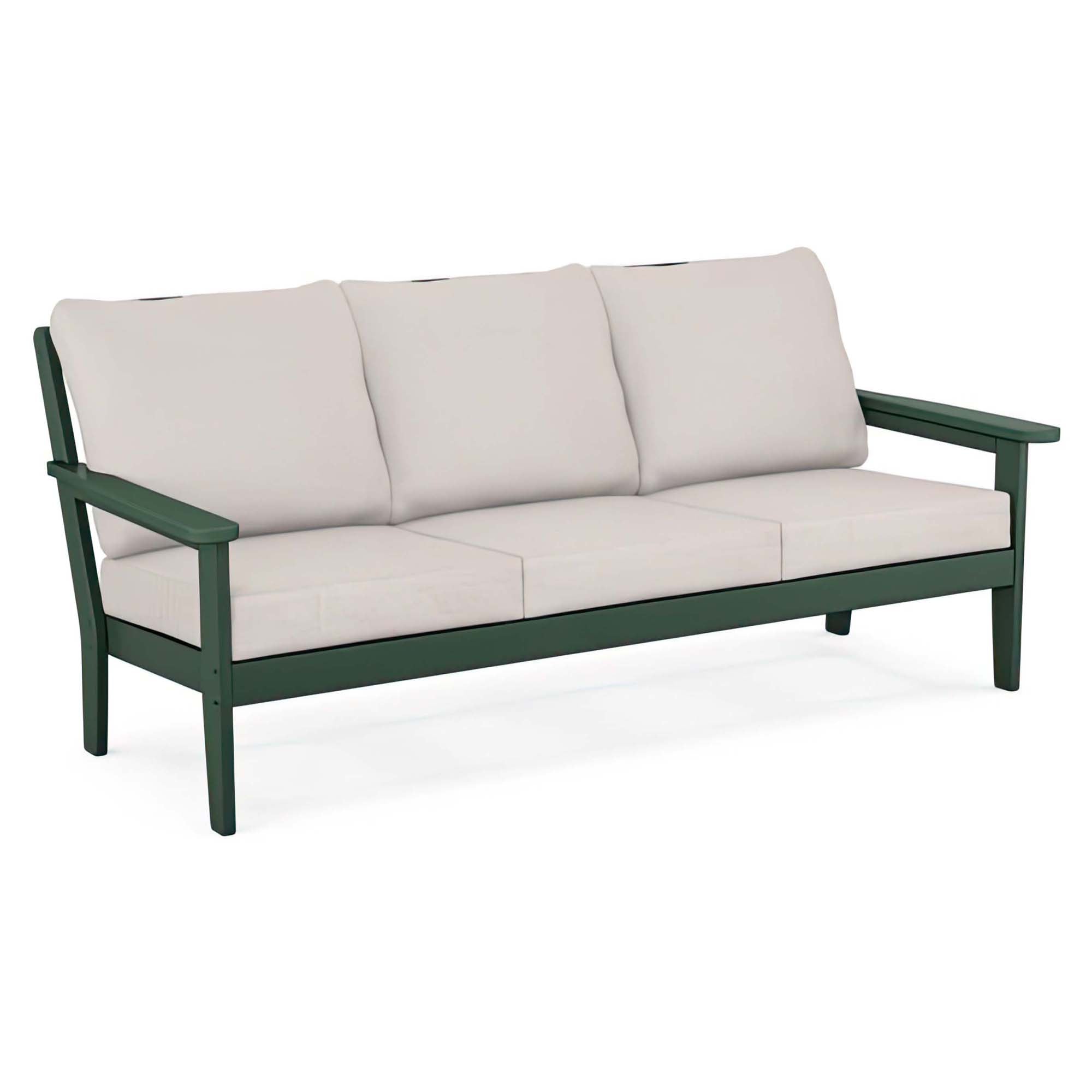 POLYWOOD Country Living Cottage Deep Seating Sofa - Green