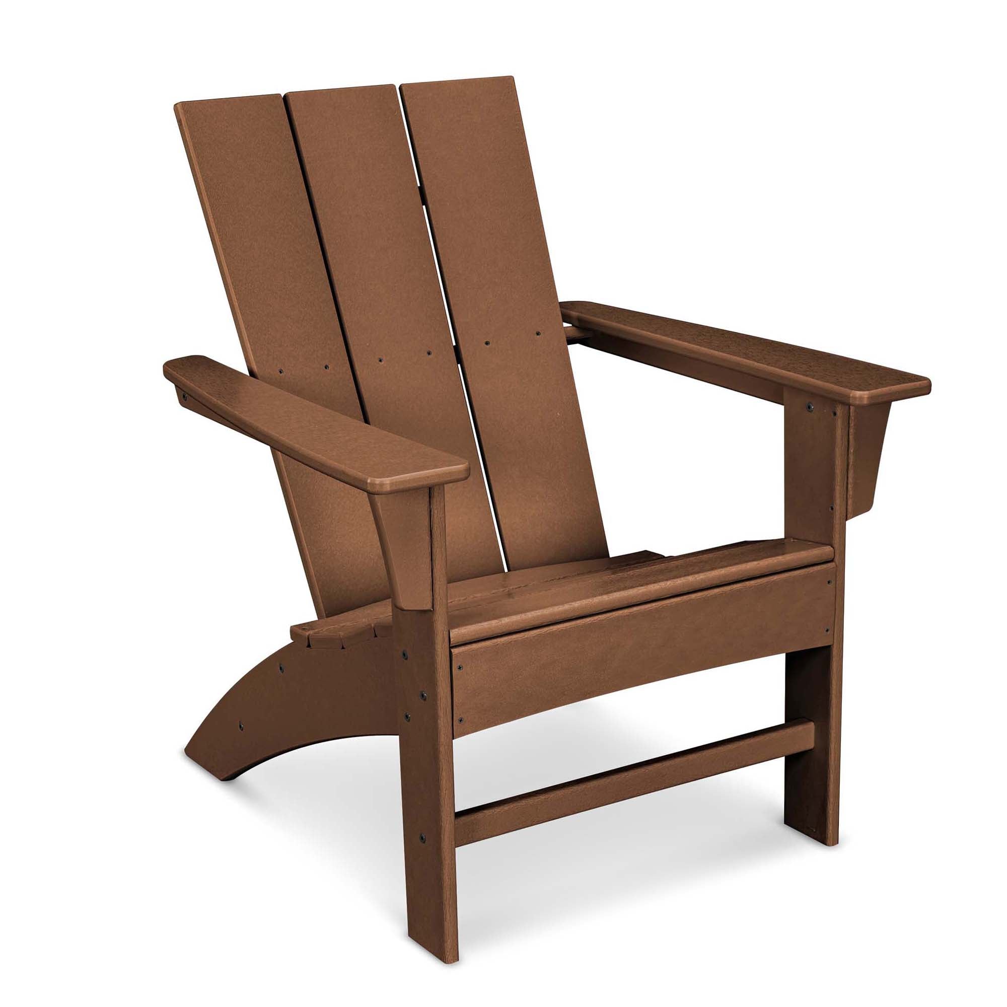 POLYWOOD Westport Adirondack Chair - Teak