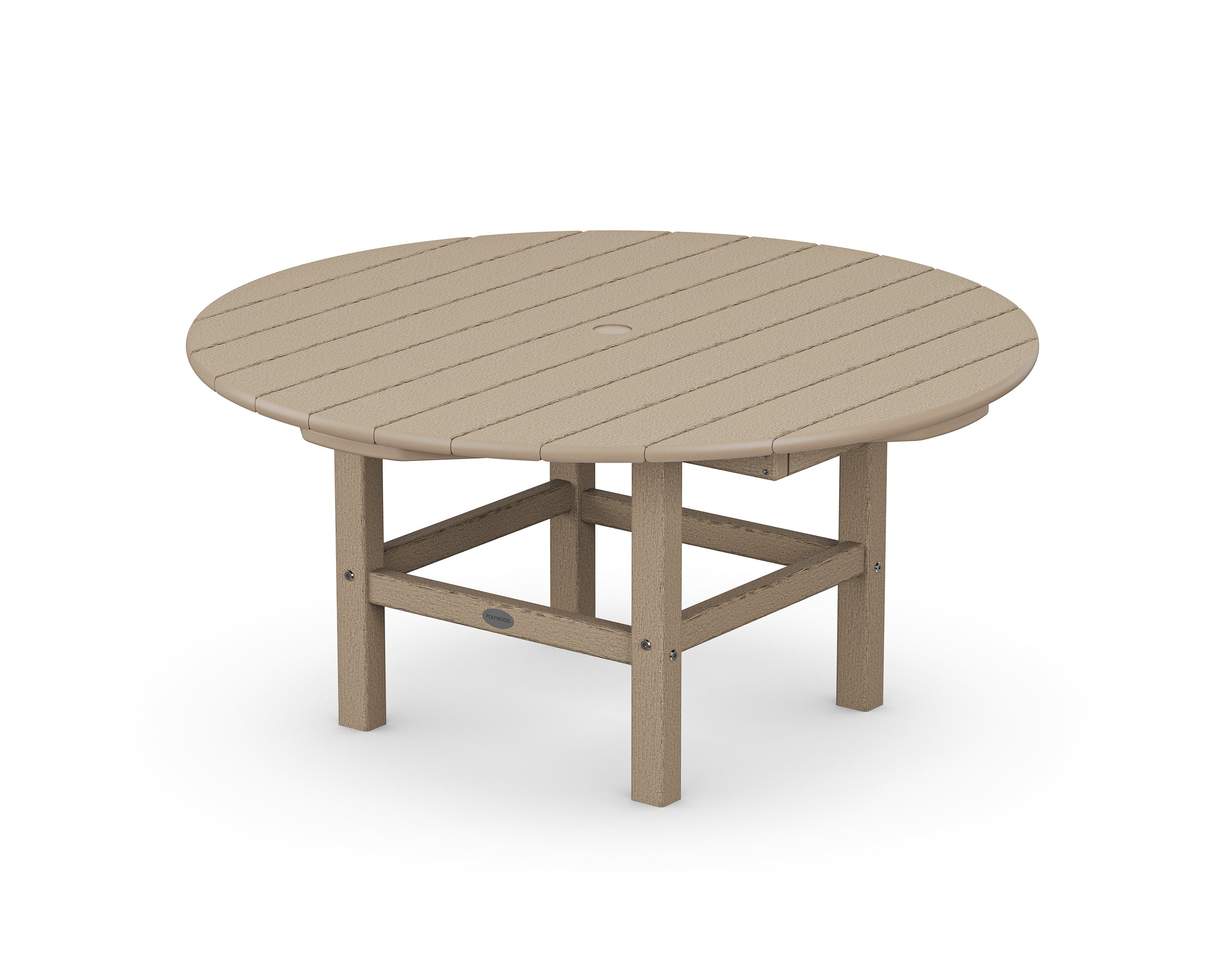 38" Round Conversation Table - Vintage Sahara
