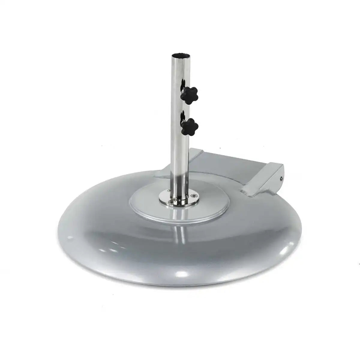 Premium Aluminum Concrete Freestanding 150 lb. Umbrella Base w/ Wheels 2