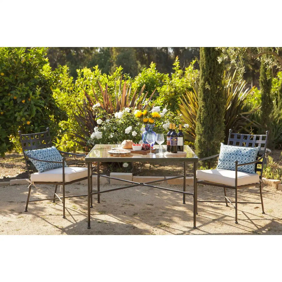 Provence Cushioned Dining Arm Chair SW3201-1 by Sunset West 5