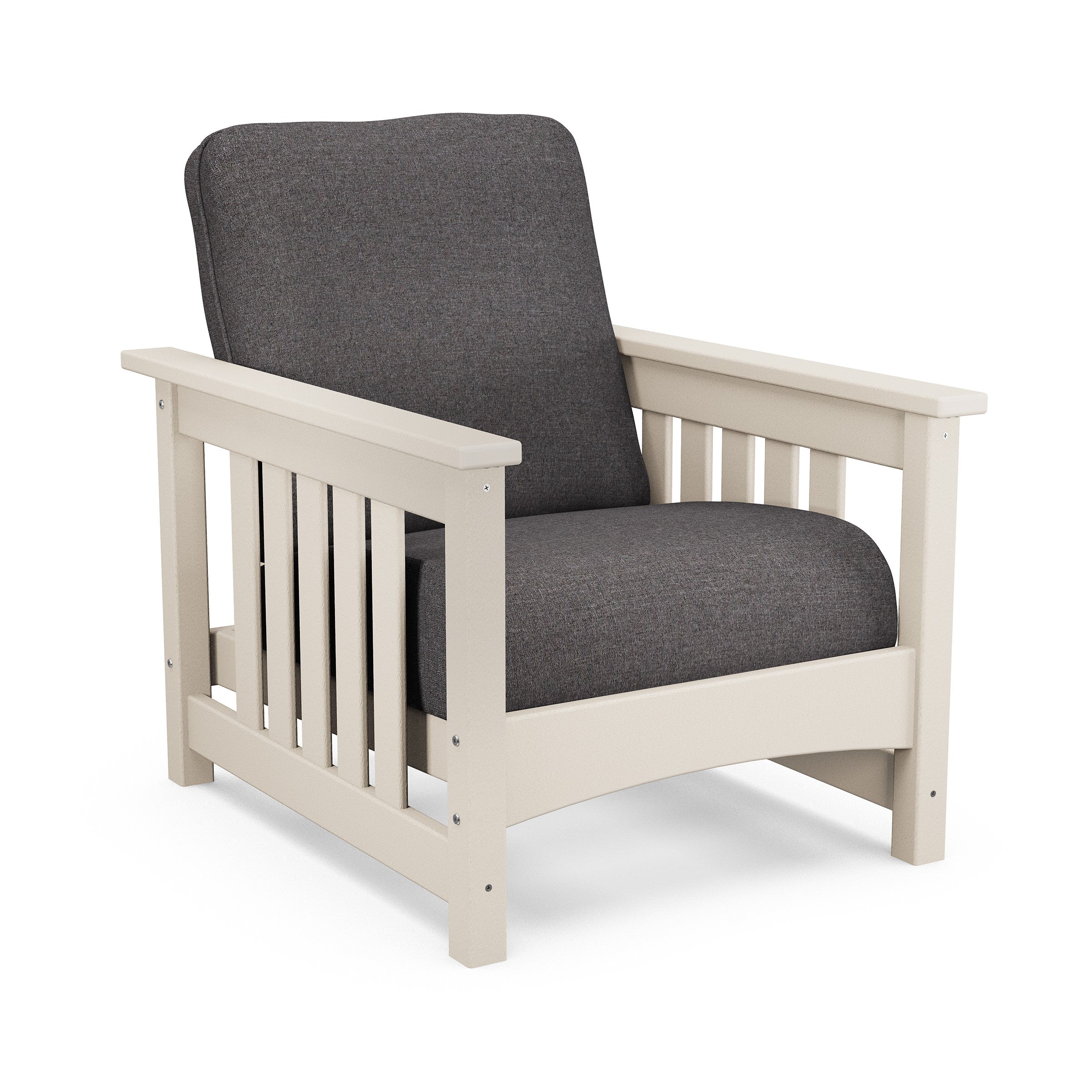 POLYWOOD Mission Deep Seating Club Chair - Sand